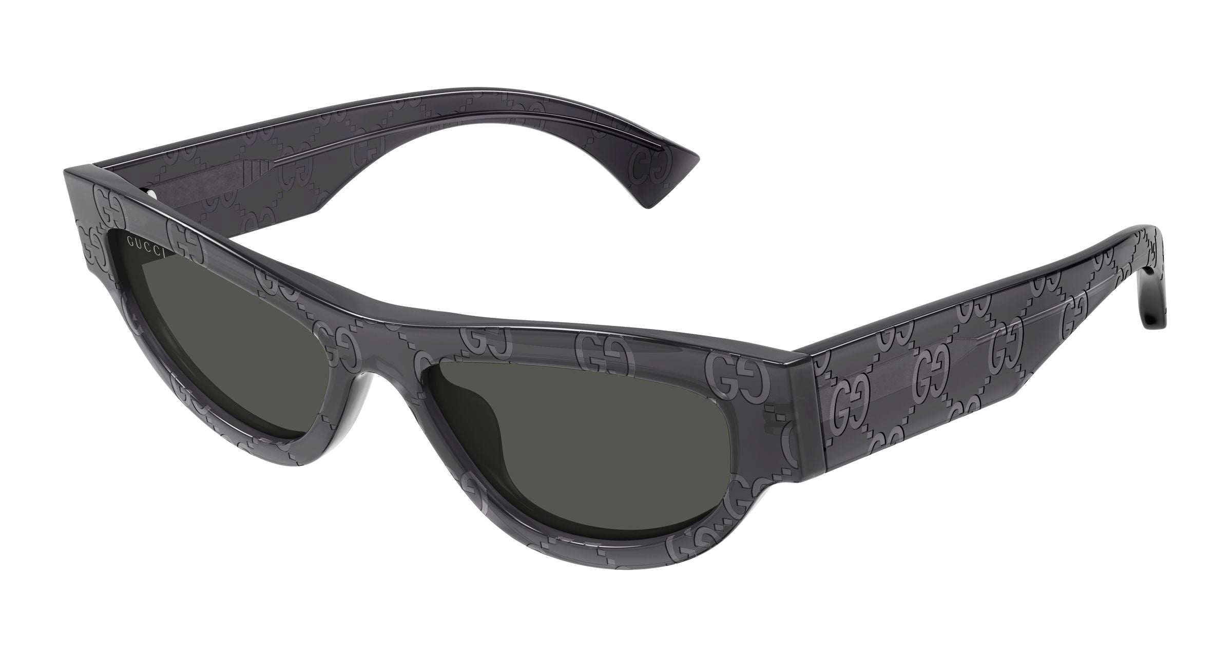 Gucci Donna Gucci GG1834S 016 Occhiali da sole Acetato Grigio Grigio Cat Eye Gucci Donna Gucci GG1834S 016 Occhiali da sole Acetato Grigio Grigio Cat Eye
