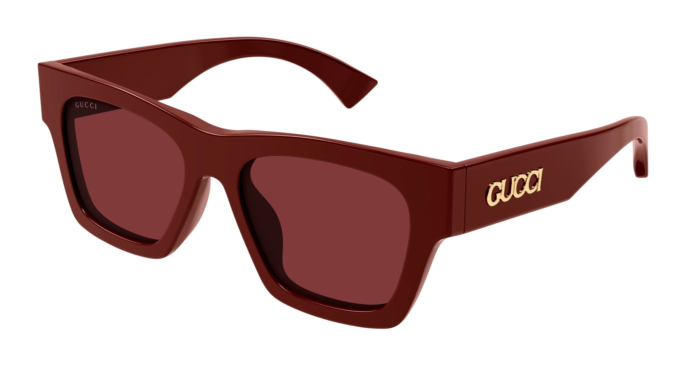 Gucci Donna Gucci GG1835S 003 Occhiali da sole Acetato Bordeaux Rosso Squadrata Gucci Donna Gucci GG1835S 003 Occhiali da sole Acetato Bordeaux Rosso Squadrata