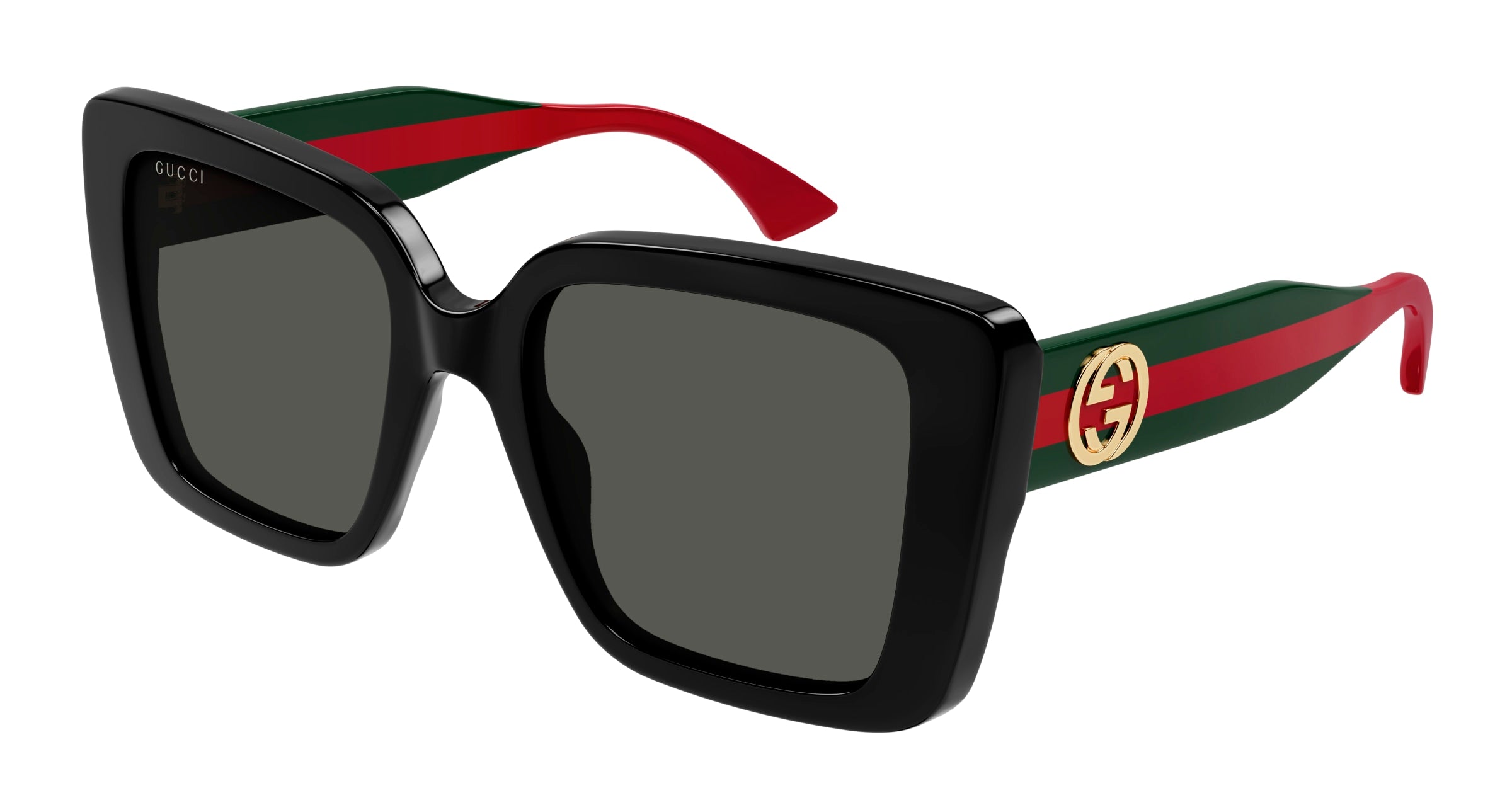 Gucci Donna Gucci GG1861S 001 Occhiali da sole Acetato Nero Grigio Squadrata Gucci Donna Gucci GG1861S 001 Occhiali da sole Acetato Nero Grigio Squadrata
