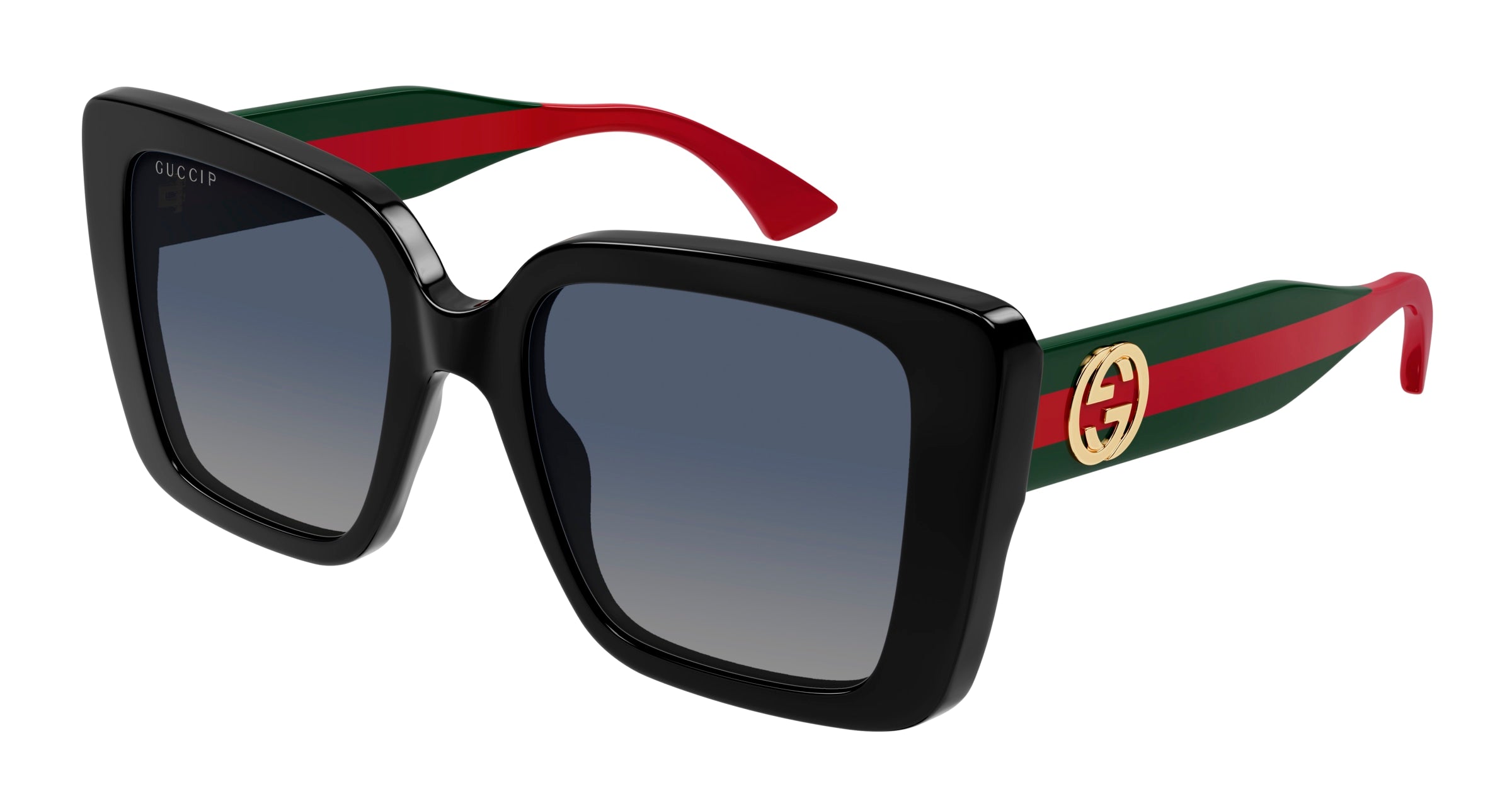 Gucci Donna Gucci GG1861S 005 Occhiali da sole Acetato Nero Grigio Squadrata Gucci Donna Gucci GG1861S 005 Occhiali da sole Acetato Nero Grigio Squadrata