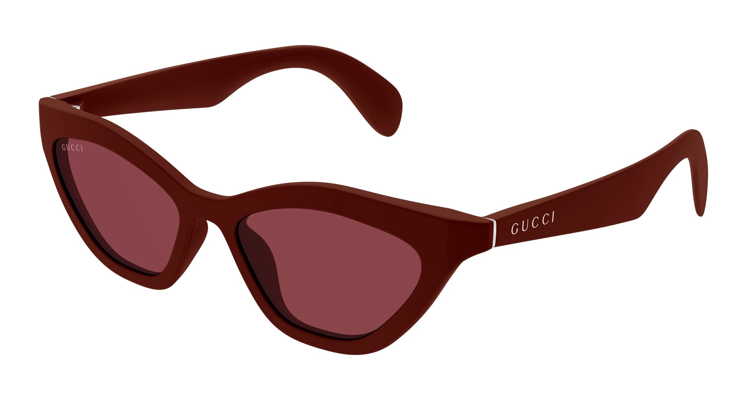 Gucci Donna Gucci GG1931S 004 Occhiali da sole Iniettato Bordeaux Rosso Cat Eye Gucci Donna Gucci GG1931S 004 Occhiali da sole Iniettato Bordeaux Rosso Cat Eye