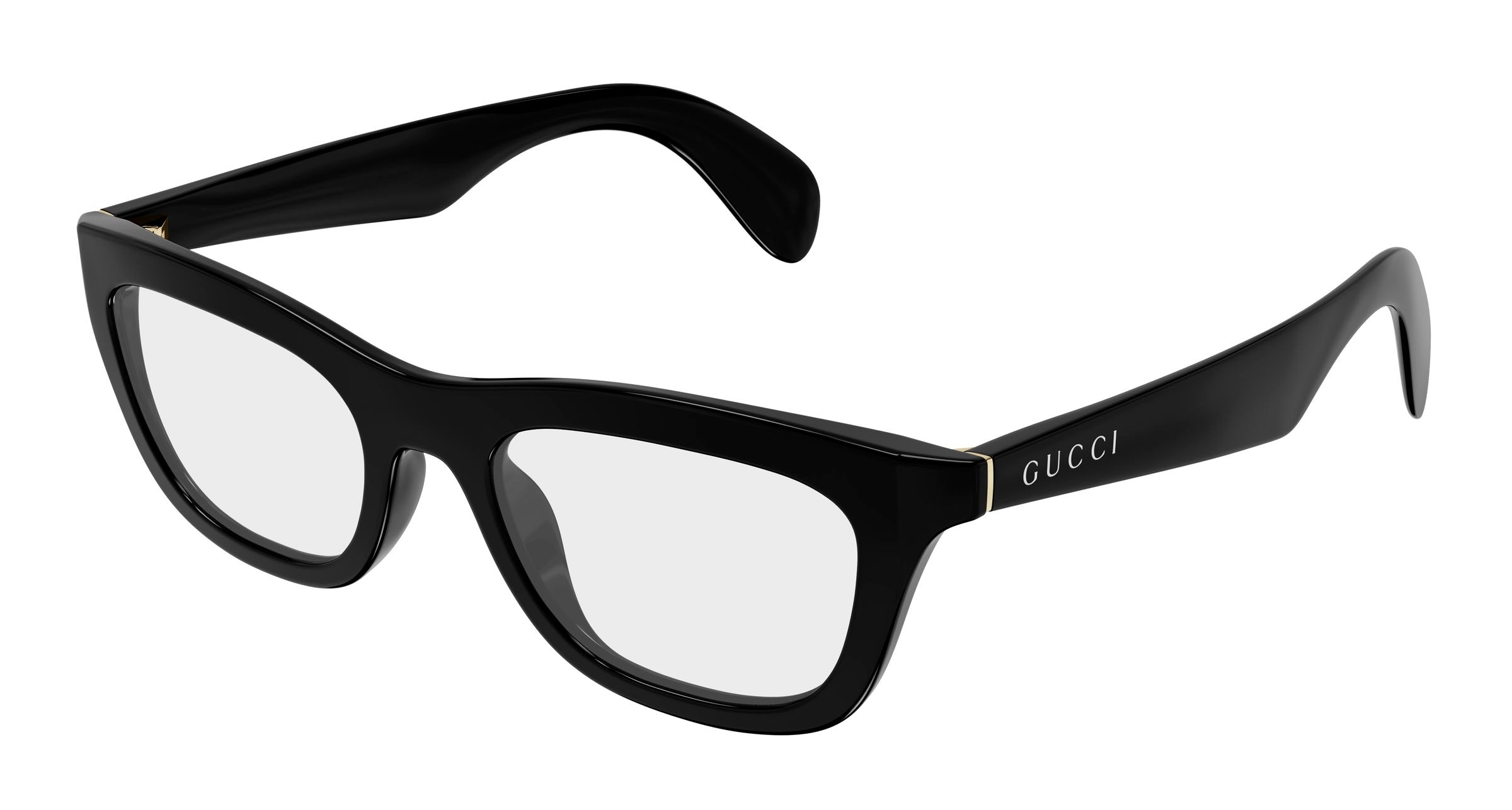 Gucci Donna Gucci GG1932O 001 Montature da vista Iniettato Nero Trasparente Cat Eye Gucci Donna Gucci GG1932O 001 Montature da vista Iniettato Nero Trasparente Cat Eye