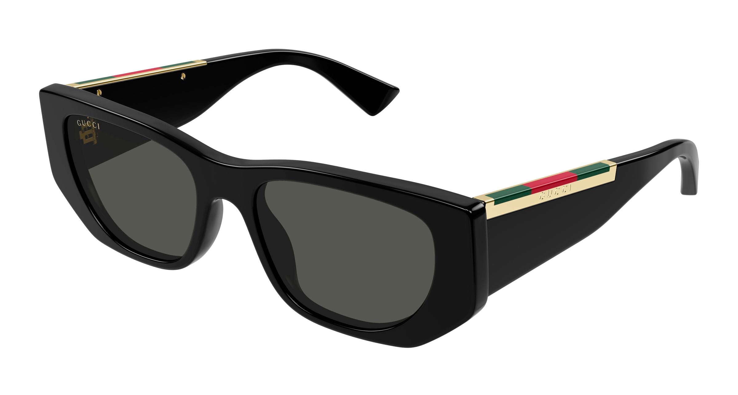 Gucci Donna Gucci GG1959S 001 Occhiali da sole Acetato Nero Grigio Cat Eye Gucci Donna Gucci GG1959S 001 Occhiali da sole Acetato Nero Grigio Cat Eye