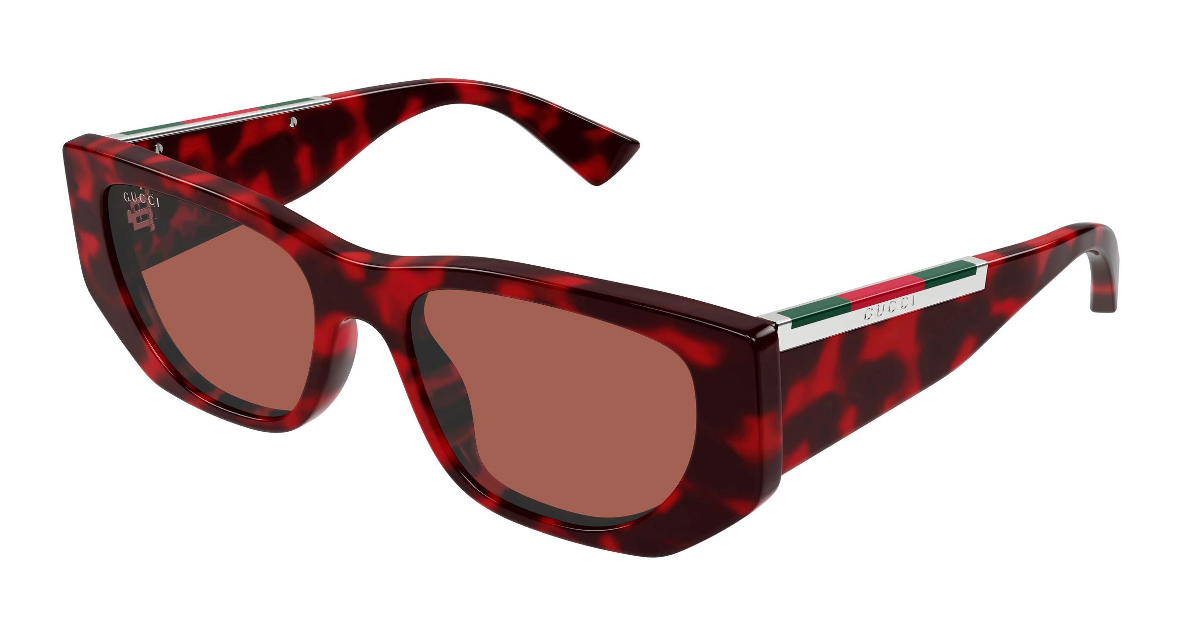 Gucci Donna Gucci GG1959S 003 Occhiali da sole Acetato Havana Marrone Cat Eye