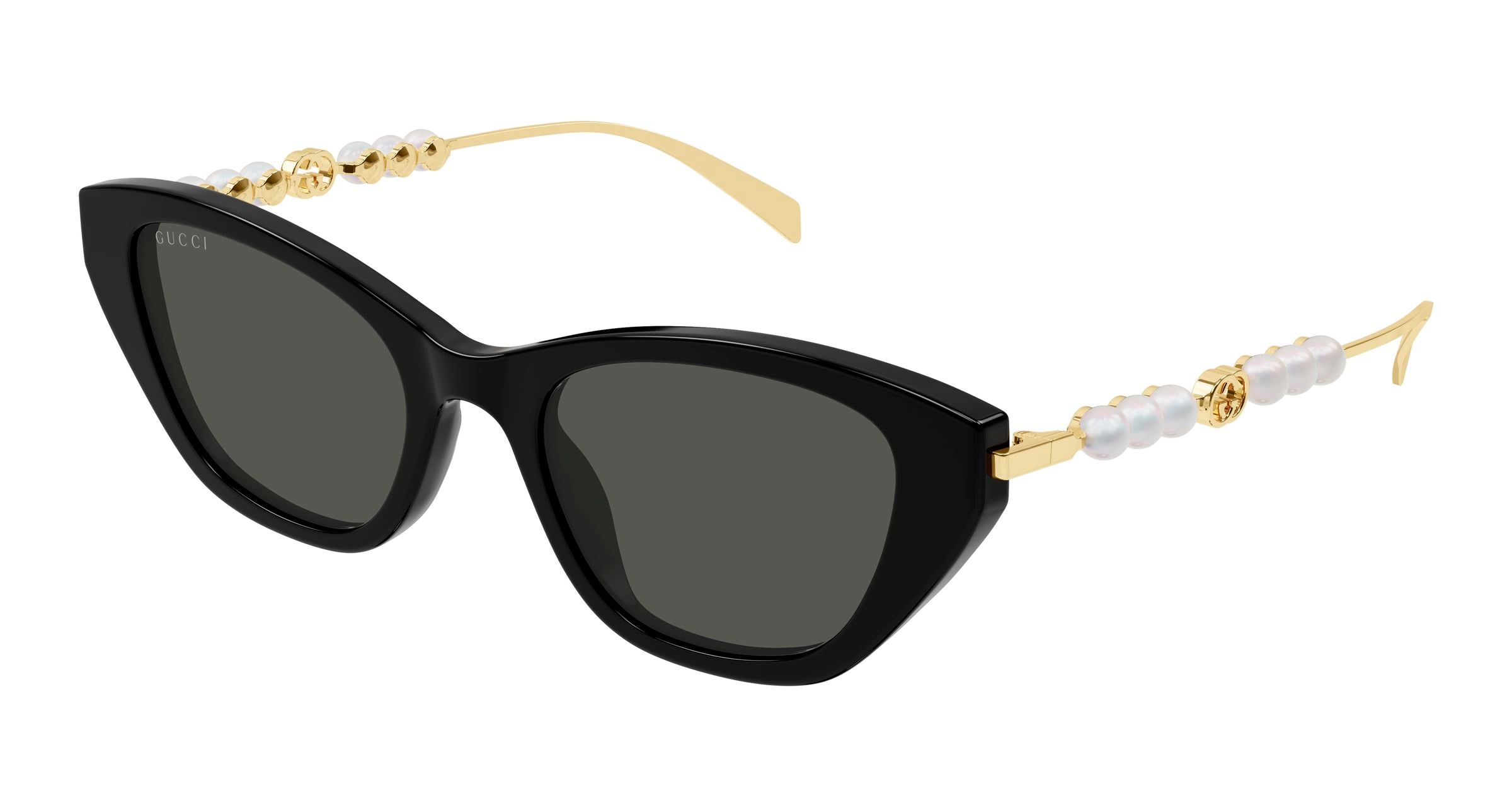 Gucci Donna Gucci GG1968S 001 Occhiali da sole Acetato Nero Grigio Cat Eye Gucci Donna Gucci GG1968S 001 Occhiali da sole Acetato Nero Grigio Cat Eye