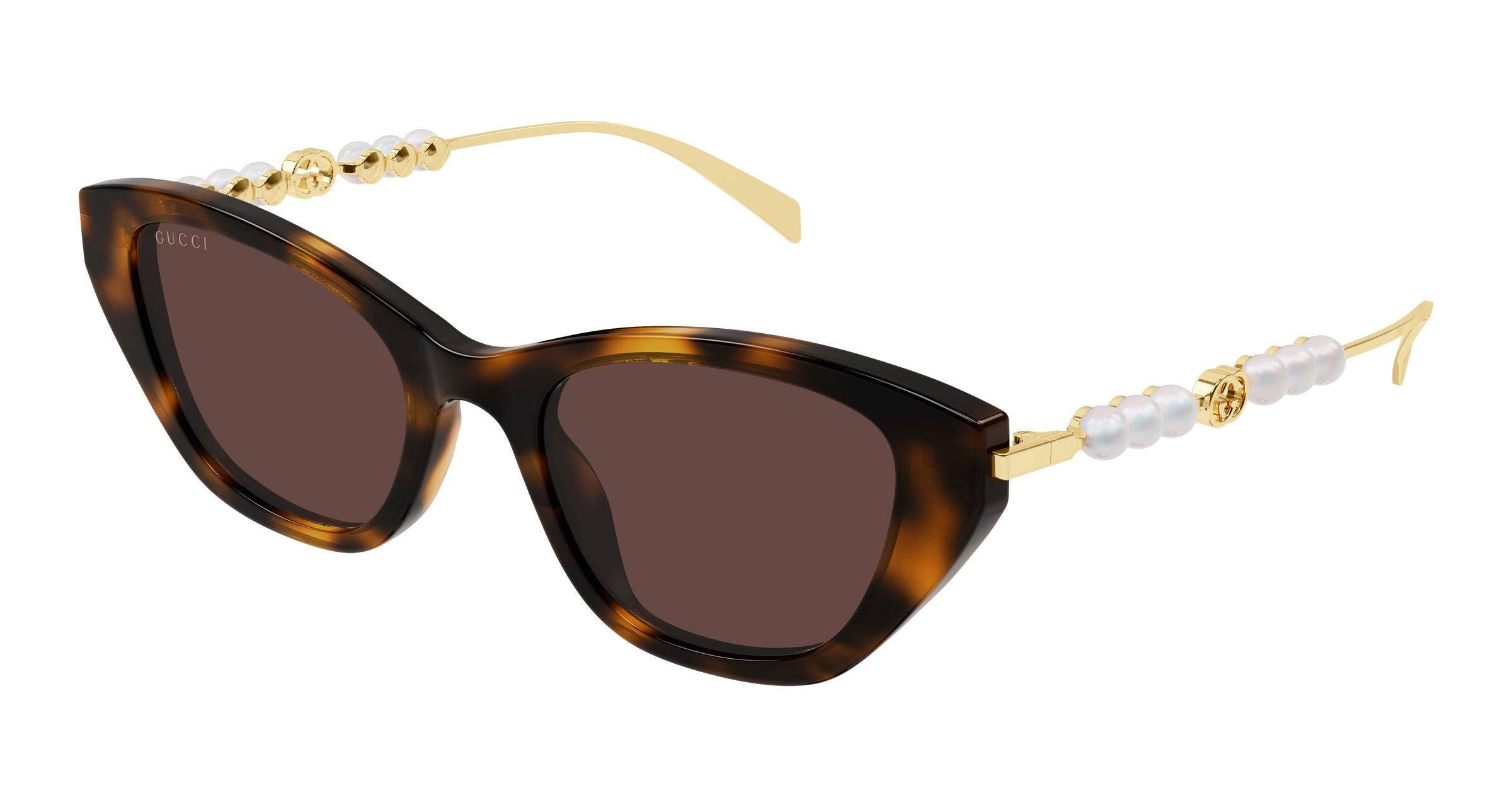 Gucci Donna Gucci GG1968S 003 Occhiali da sole Acetato Havana Marrone Cat Eye Gucci Donna Gucci GG1968S 003 Occhiali da sole Acetato Havana Marrone Cat Eye