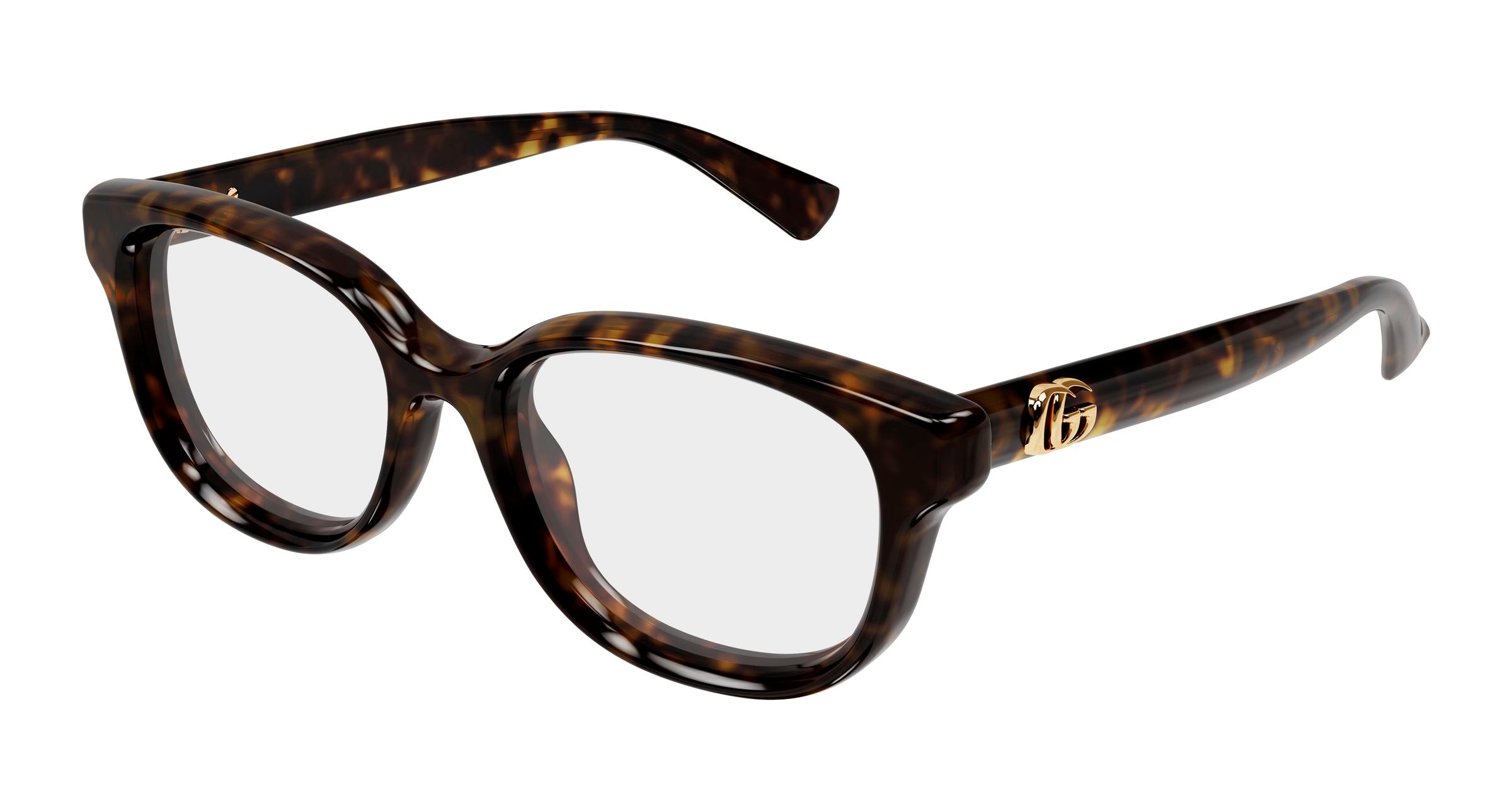 Gucci Donna Gucci GG1978O 002 Montature da vista Iniettato Havana Trasparente Squadrata Gucci Donna Gucci GG1978O 002 Montature da vista Iniettato Havana Trasparente Squadrata