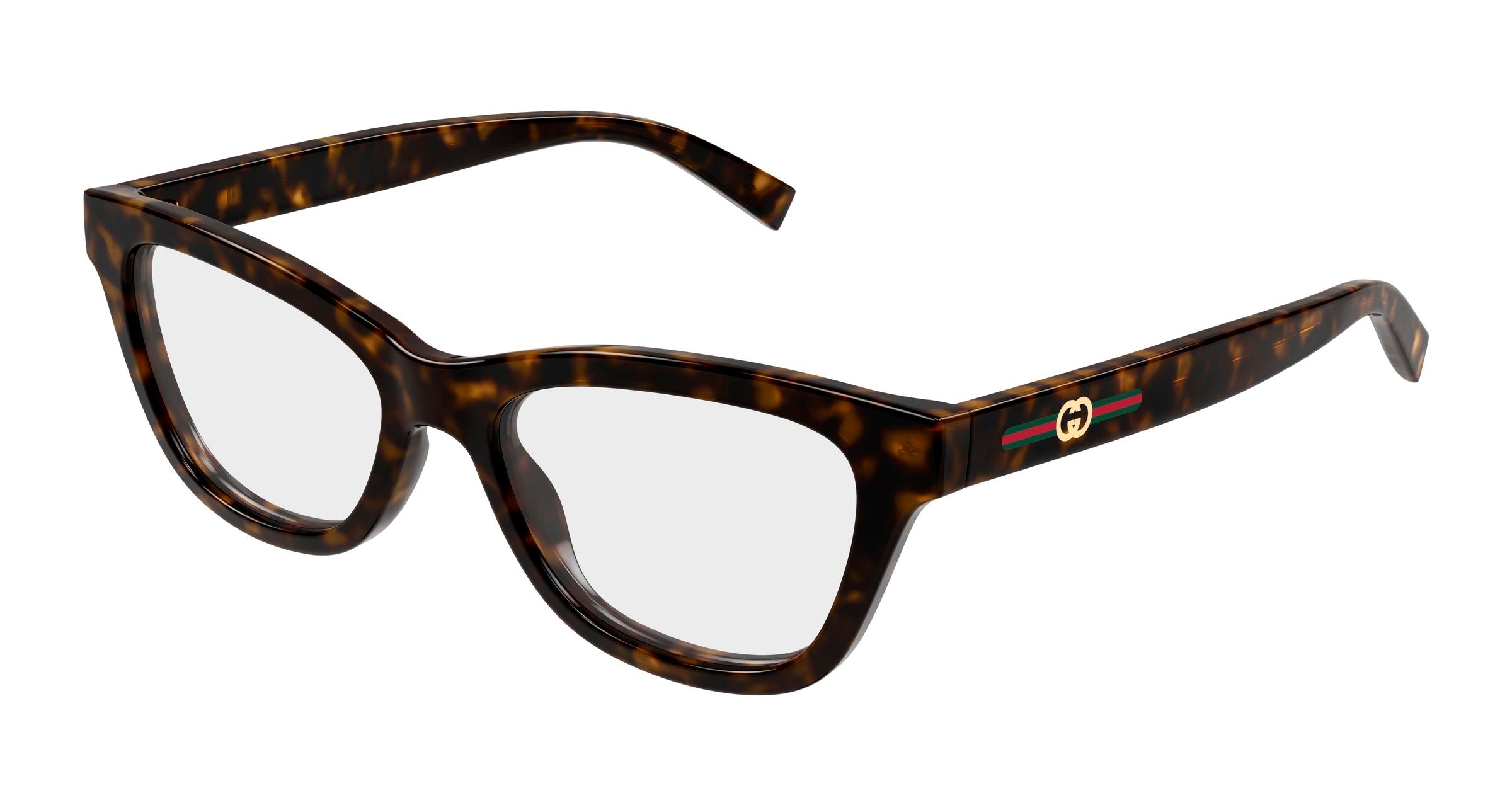 Gucci Donna Gucci GG1983O 002 Montature da vista Iniettato Havana Trasparente Cat Eye Gucci Donna Gucci GG1983O 002 Montature da vista Iniettato Havana Trasparente Cat Eye
