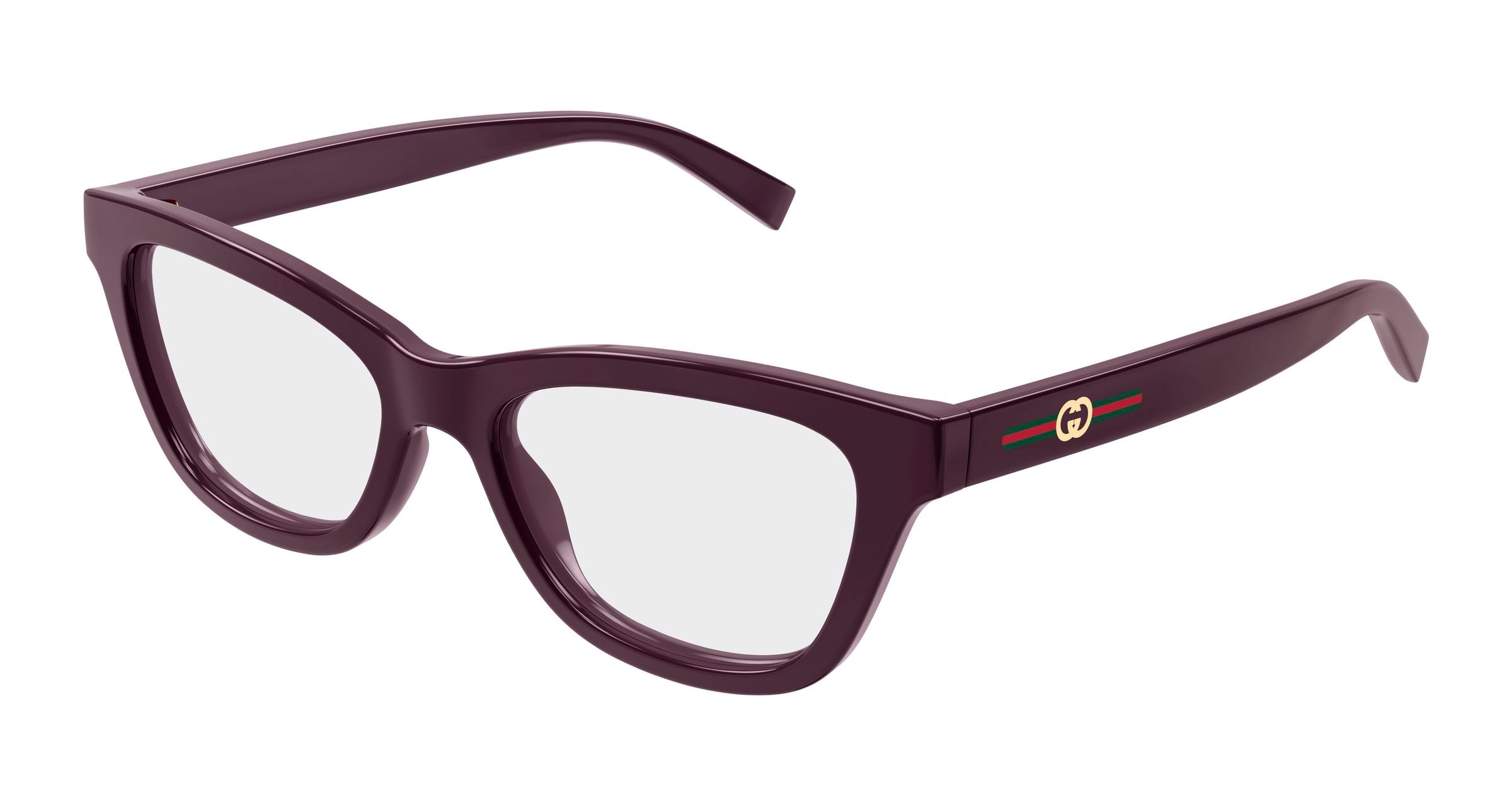 Gucci Donna Gucci GG1983O 003 Montature da vista Iniettato Viola Trasparente Cat Eye