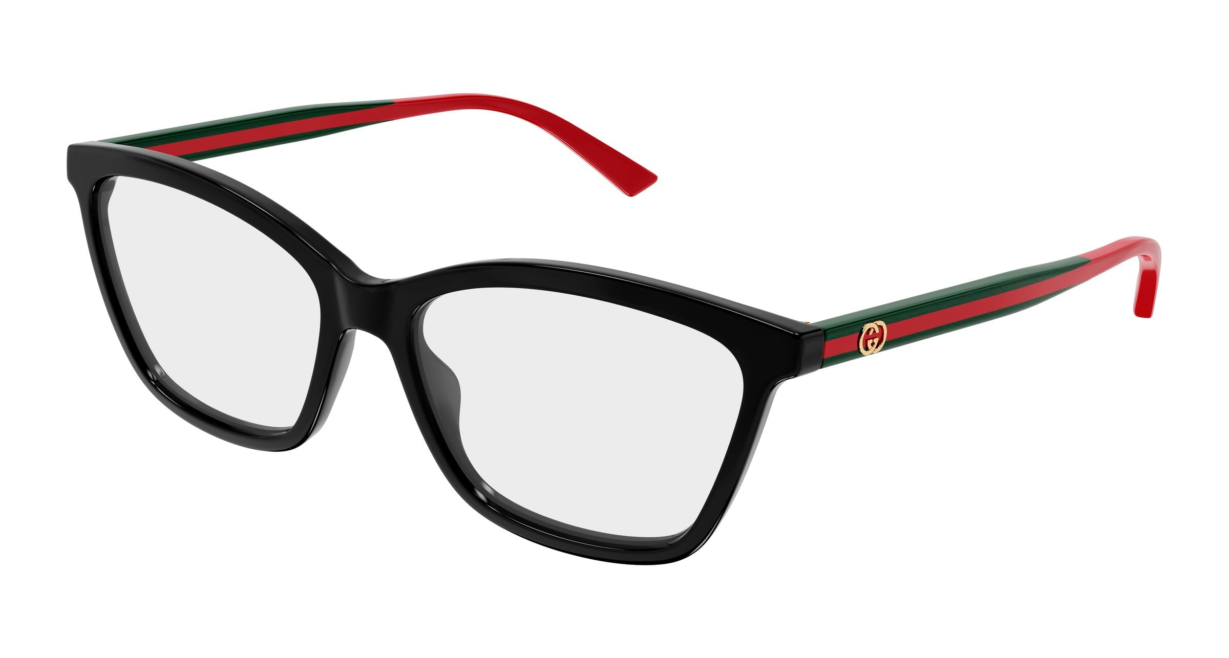 Gucci Donna Gucci GG1989O 001 Montature da vista Acetato Nero Trasparente Cat Eye Gucci Donna Gucci GG1989O 001 Montature da vista Acetato Nero Trasparente Cat Eye