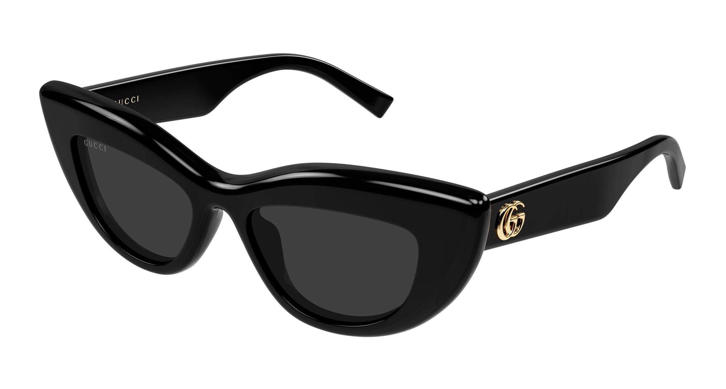 Gucci Donna Gucci GG2031S 001 Occhiali da sole Acetato Nero Grigio Cat Eye Gucci Donna Gucci GG2031S 001 Occhiali da sole Acetato Nero Grigio Cat Eye