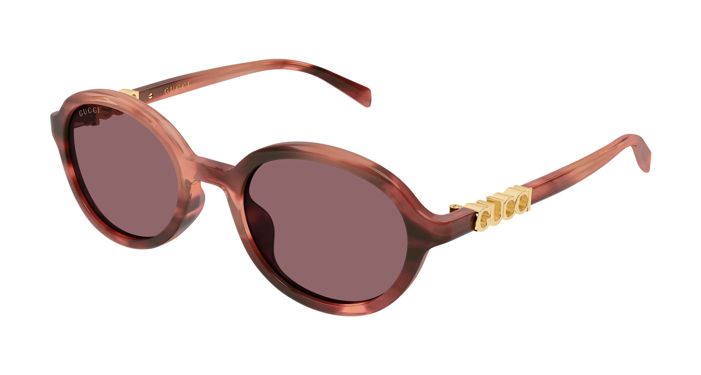 Gucci Donna Gucci GG2033SA 004 Occhiali da sole Acetato Havana Rosso Rotonda Gucci Donna Gucci GG2033SA 004 Occhiali da sole Acetato Havana Rosso Rotonda