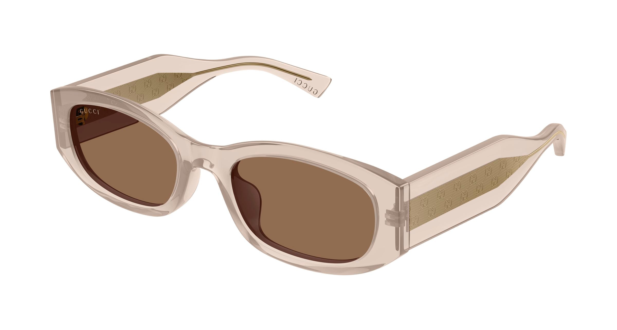 Gucci Donna Gucci GG2068SA 003 Occhiali da sole Acetato Marrone Marrone Squadrata Gucci Donna Gucci GG2068SA 003 Occhiali da sole Acetato Marrone Marrone Squadrata