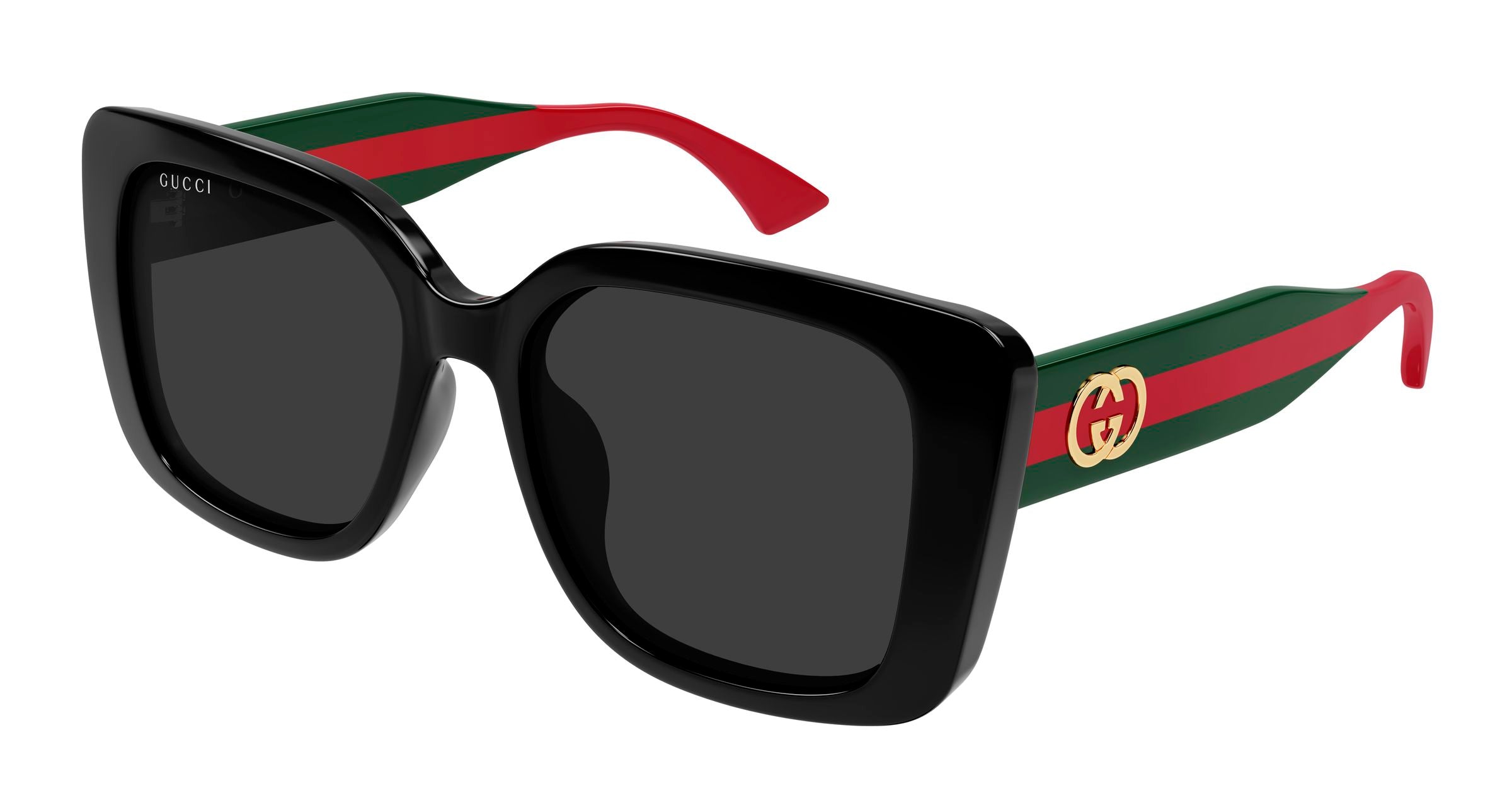 Gucci Donna Gucci GG2118SA 001 Occhiali da sole Acetato Nero Grigio Farfalla Gucci Donna Gucci GG2118SA 001 Occhiali da sole Acetato Nero Grigio Farfalla