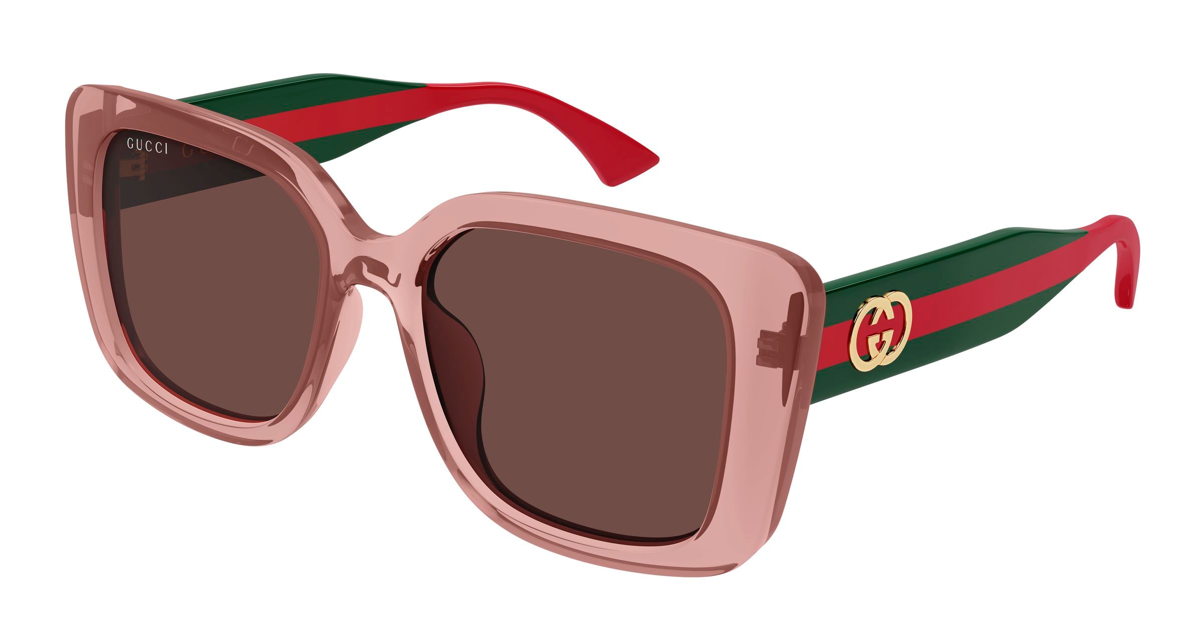 Gucci Donna Gucci GG2118SA 003 Occhiali da sole Acetato Rosa Marrone Farfalla Gucci Donna Gucci GG2118SA 003 Occhiali da sole Acetato Rosa Marrone Farfalla