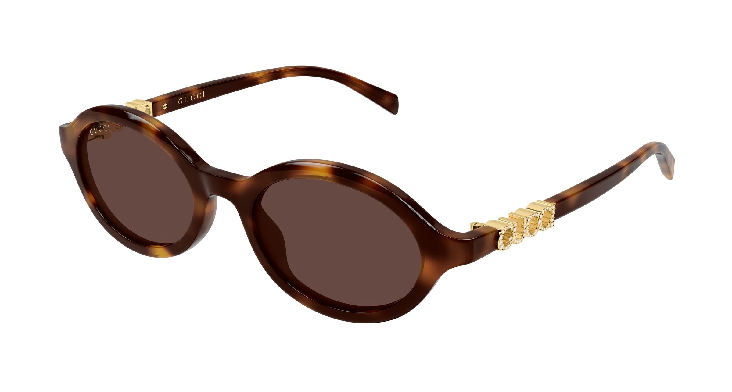 Gucci Donna Gucci GG2153S 006 Occhiali da sole Acetato Havana Marrone Rotonda Gucci Donna Gucci GG2153S 006 Occhiali da sole Acetato Havana Marrone Rotonda