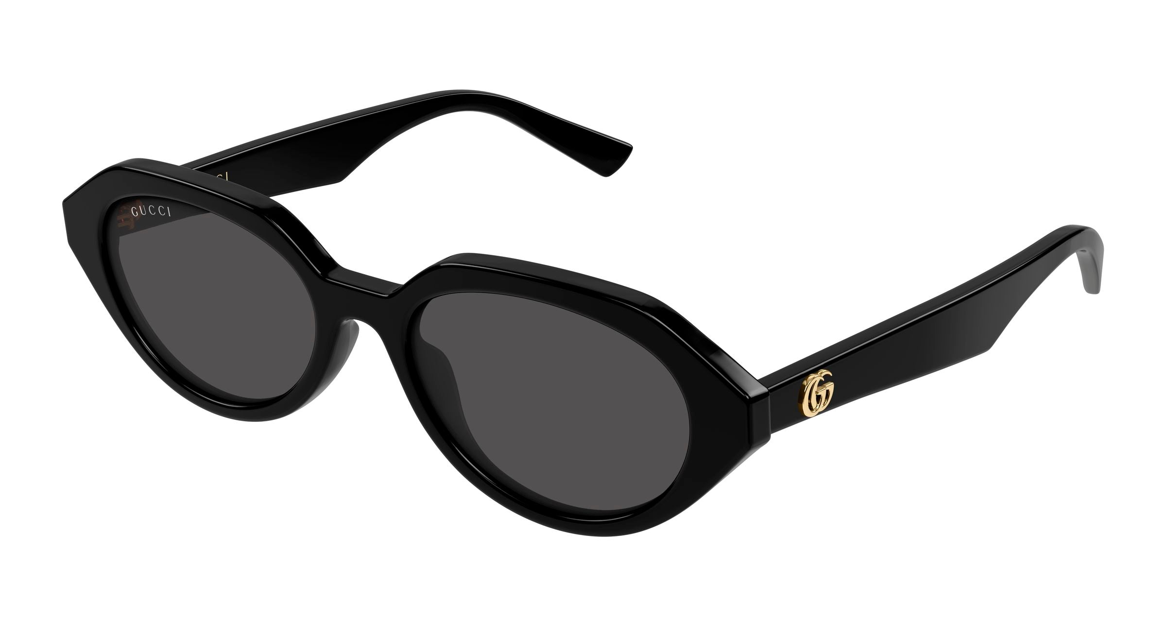 Gucci Donna Gucci GG2178S 001 Occhiali da sole Acetato Nero Grigio Geometrica Gucci Donna Gucci GG2178S 001 Occhiali da sole Acetato Nero Grigio Geometrica