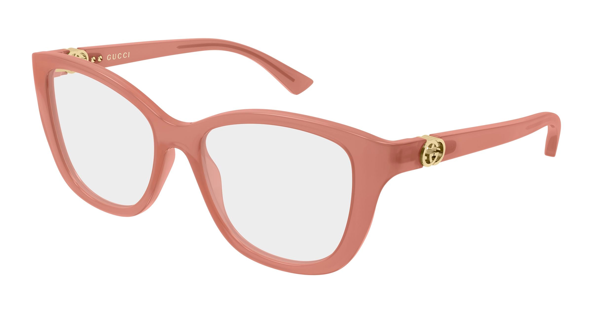 Gucci Donna Gucci GG2195O 003 Montature da vista Iniettato Rosa Trasparente Cat Eye Gucci Donna Gucci GG2195O 003 Montature da vista Iniettato Rosa Trasparente Cat Eye