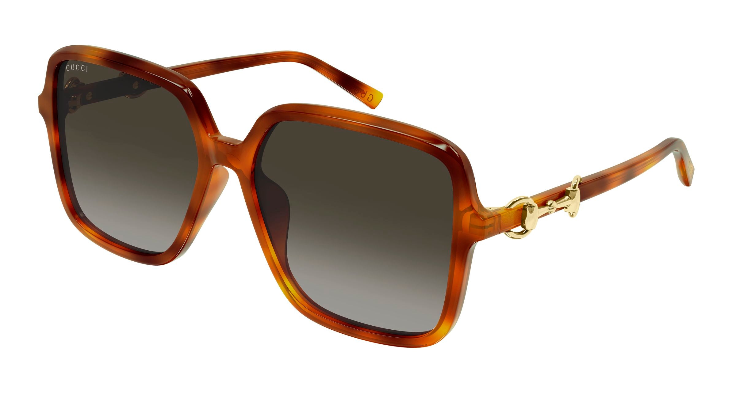 Gucci Donna Gucci GG2219SA 002 Occhiali da sole Acetato Havana Marrone Farfalla Sfumato Gucci Donna Gucci GG2219SA 002 Occhiali da sole Acetato Havana Marrone Farfalla Sfumato