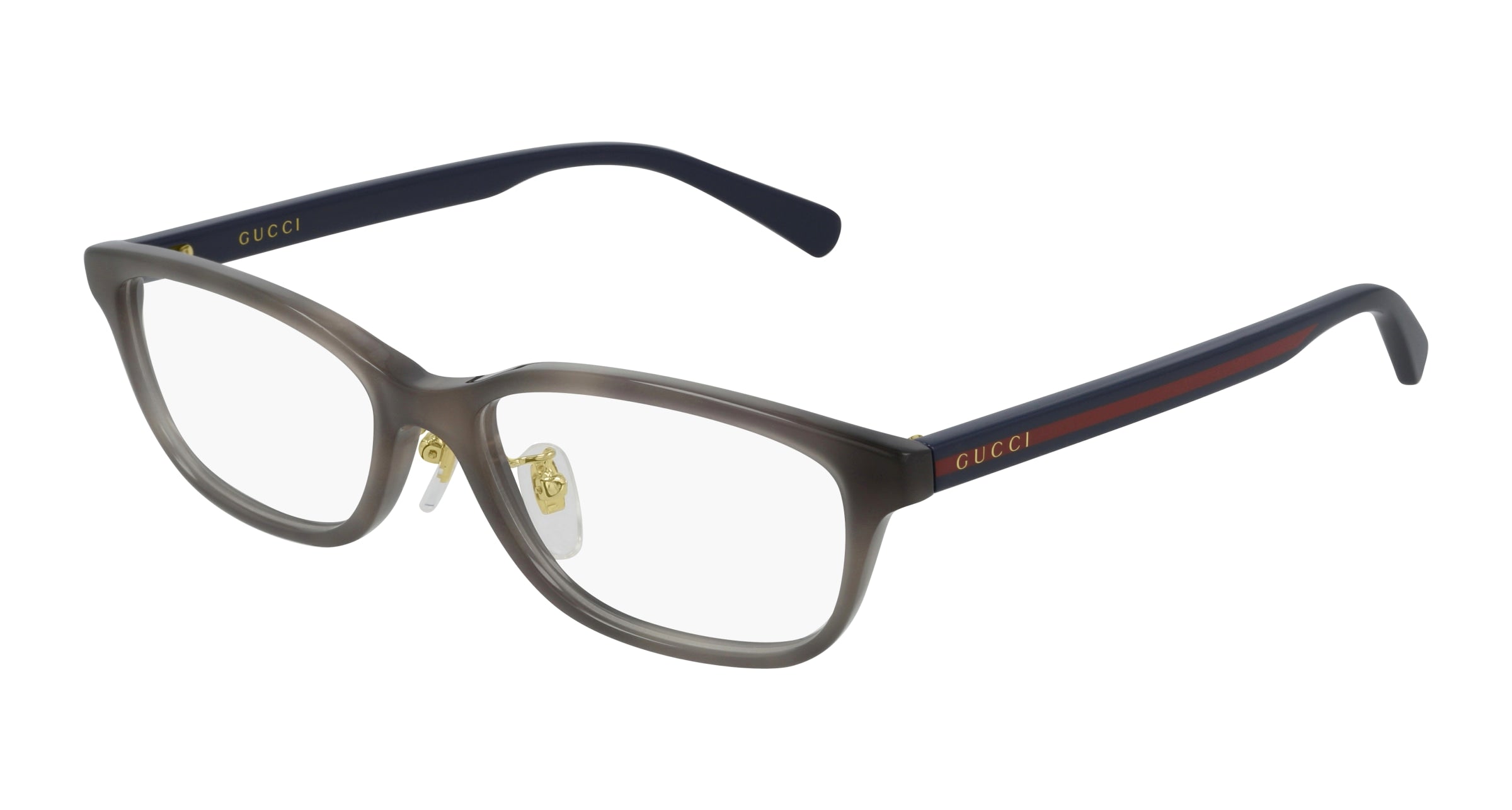 Gucci Unisex Gucci GG0931OJ 002 Montature da vista Acetato Havana Squadrata