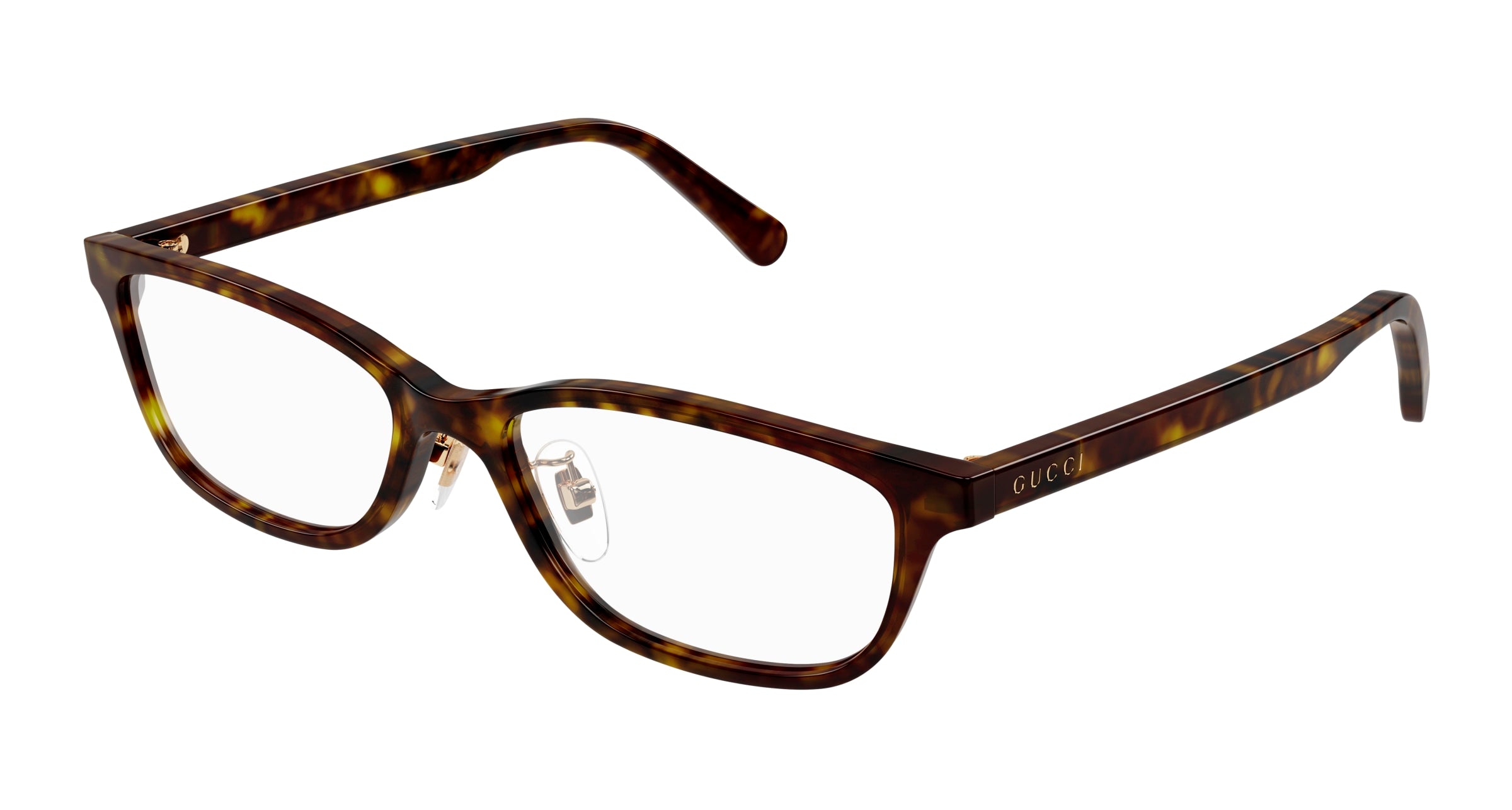 Gucci Unisex Gucci GG0931OJ 005 Montature da vista Acetato Havana Squadrata Gucci Unisex Gucci GG0931OJ 005 Montature da vista Acetato Havana Squadrata
