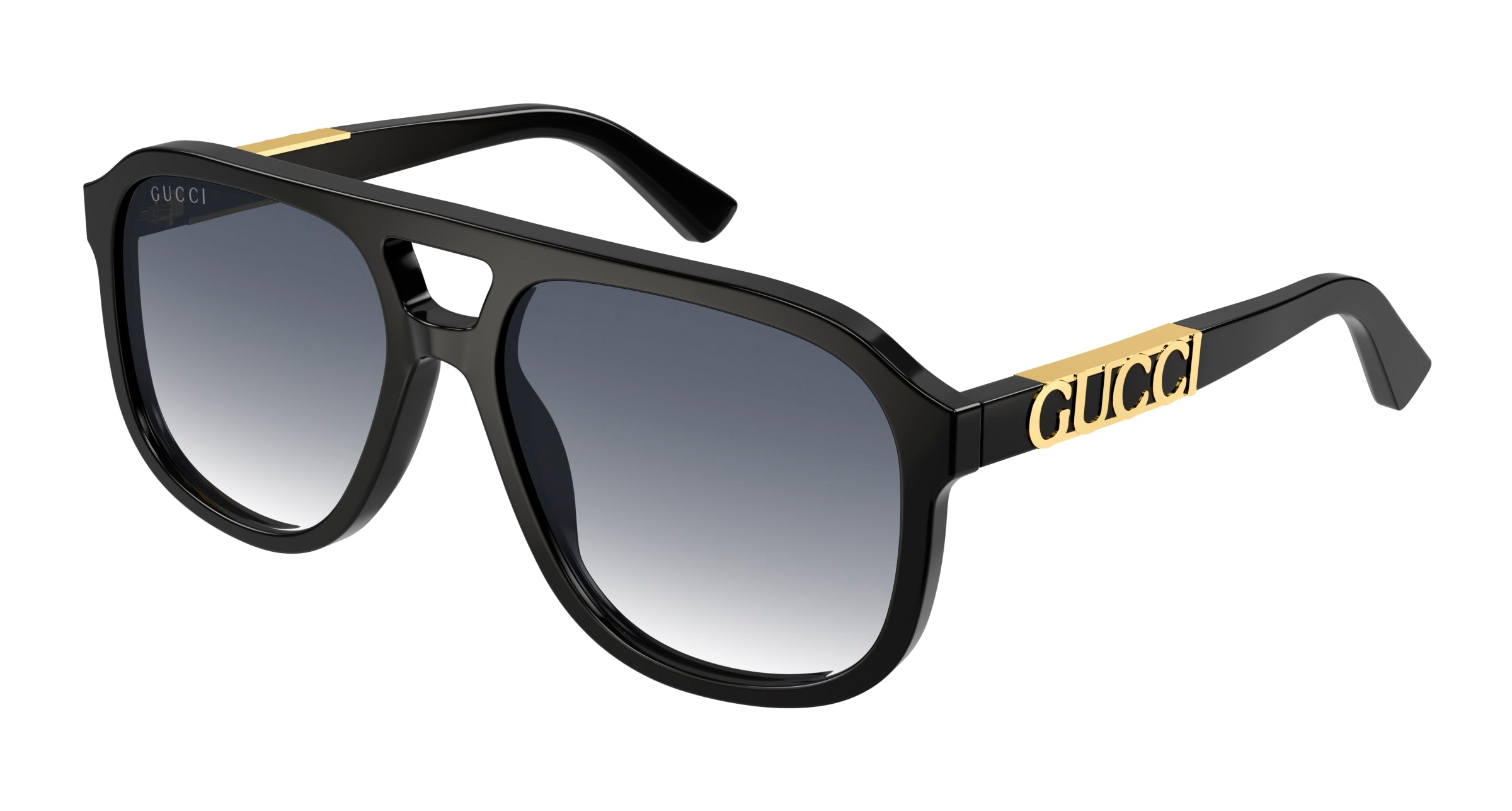 Gucci Unisex Gucci GG1188S 002 Occhiali da sole Acetato Nero Grigio Squadrata Normale Sfumato Gucci Unisex Gucci GG1188S 002 Occhiali da sole Acetato Nero Grigio Squadrata Normale Sfumato