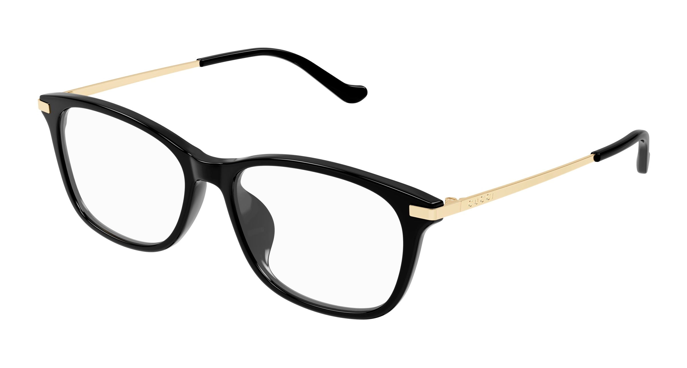 Gucci Unisex Gucci GG1902OA 001 Montature da vista Acetato Nero Trasparente Squadrata Gucci Unisex Gucci GG1902OA 001 Montature da vista Acetato Nero Trasparente Squadrata