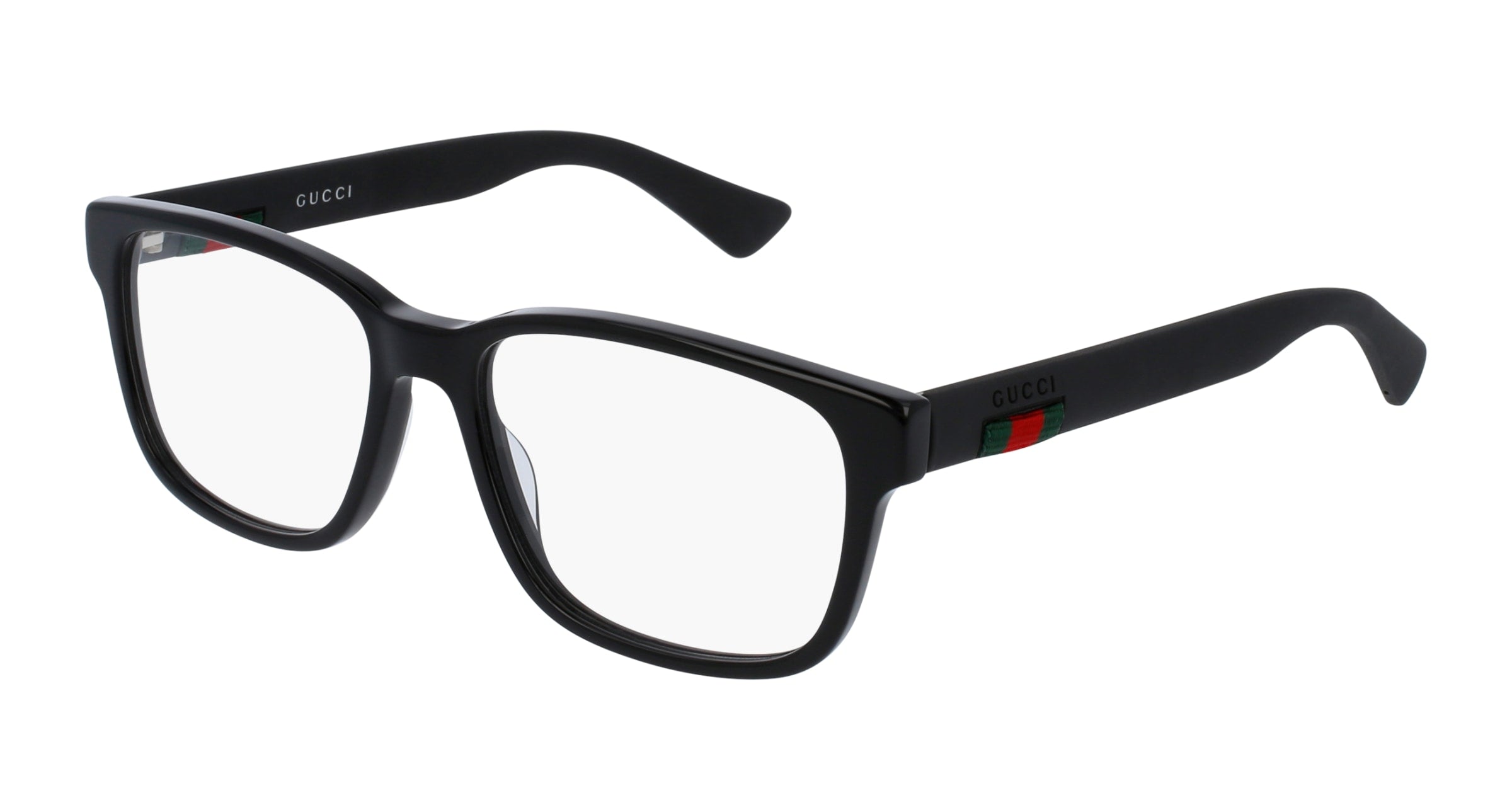 Gucci Uomo Gucci GG0011O 005 Montature da vista Plastica Nero Squadrata