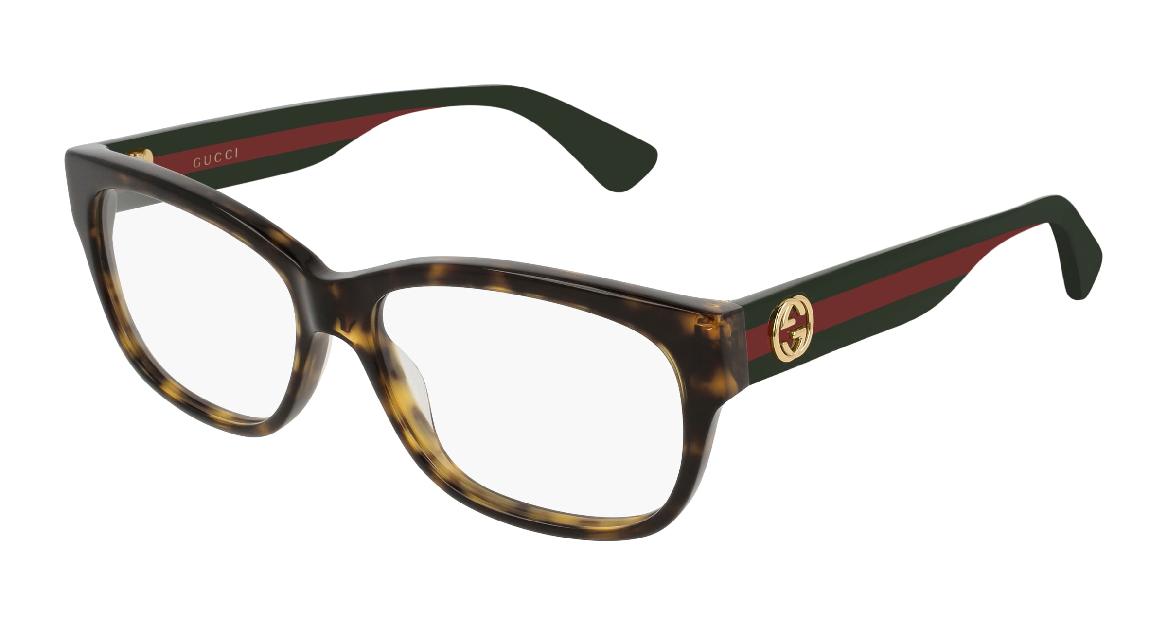 Gucci Uomo Gucci GG0278O 012 Montature da vista Acetato Havana Squadrata Gucci Uomo Gucci GG0278O 012 Montature da vista Acetato Havana Squadrata