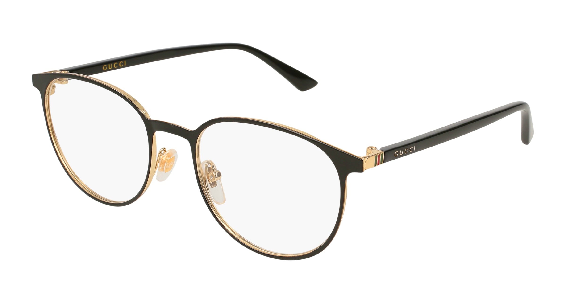 Gucci Uomo Gucci GG0293O 002 Montature da vista Metallo Nero Rotonda Gucci Uomo Gucci GG0293O 002 Montature da vista Metallo Nero Rotonda