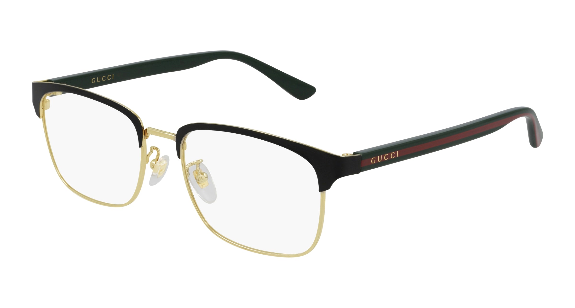 Gucci Uomo Gucci GG0934OA 001 Montature da vista Metallo Nero Squadrata