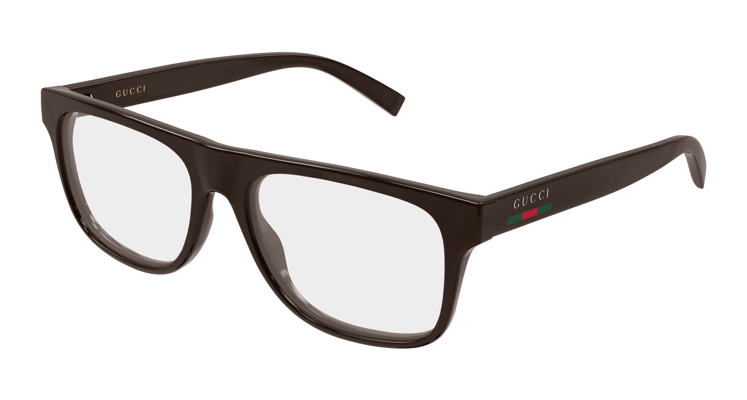 Gucci Uomo Gucci GG1117ON 003 Montature da vista Iniettato Marrone Trasparente Squadrata Gucci Uomo Gucci GG1117ON 003 Montature da vista Iniettato Marrone Trasparente Squadrata