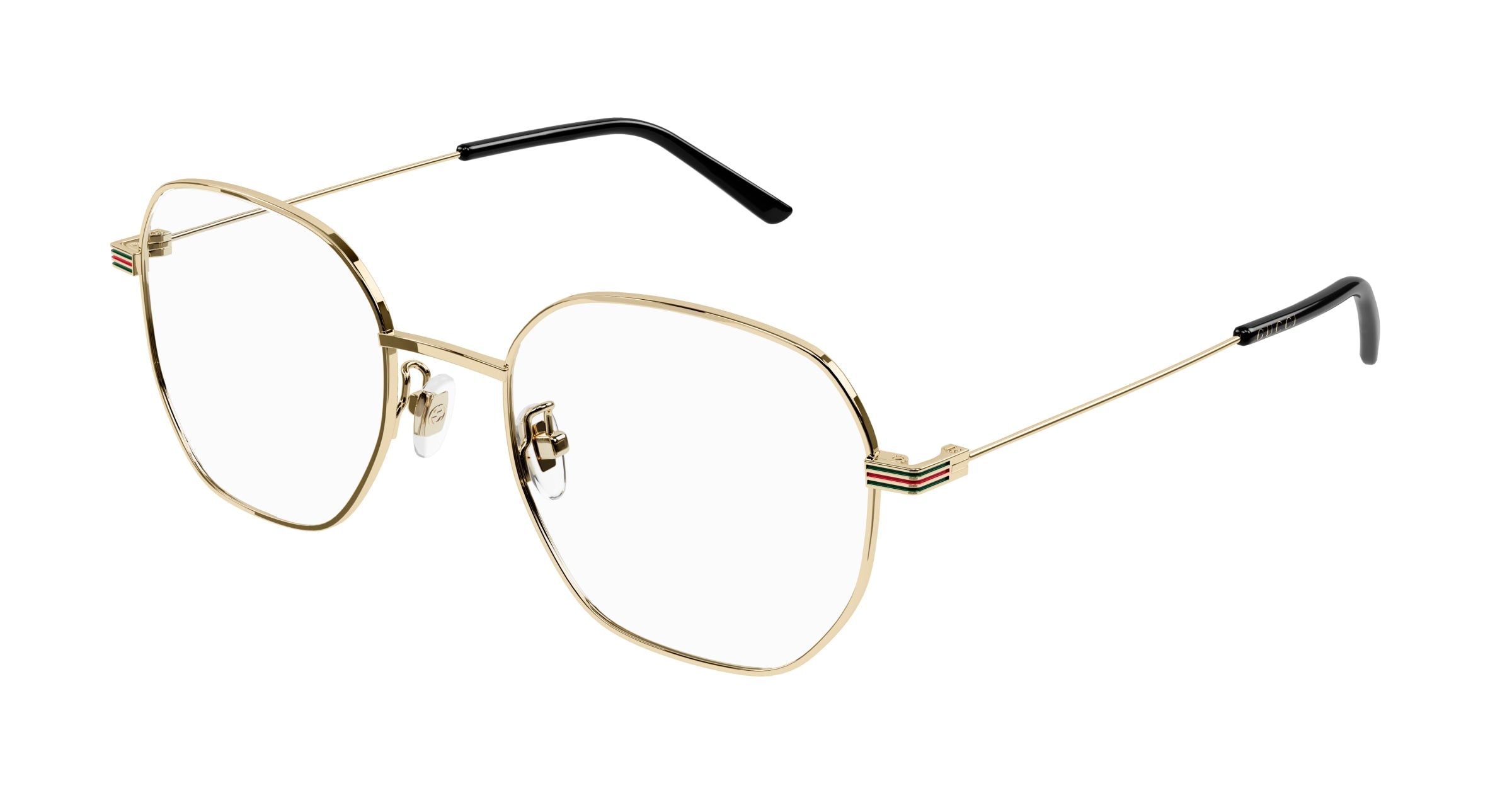 Gucci Uomo Gucci GG1125OA 001 Montature da vista Metallo Oro Geometrica Gucci Uomo Gucci GG1125OA 001 Montature da vista Metallo Oro Geometrica