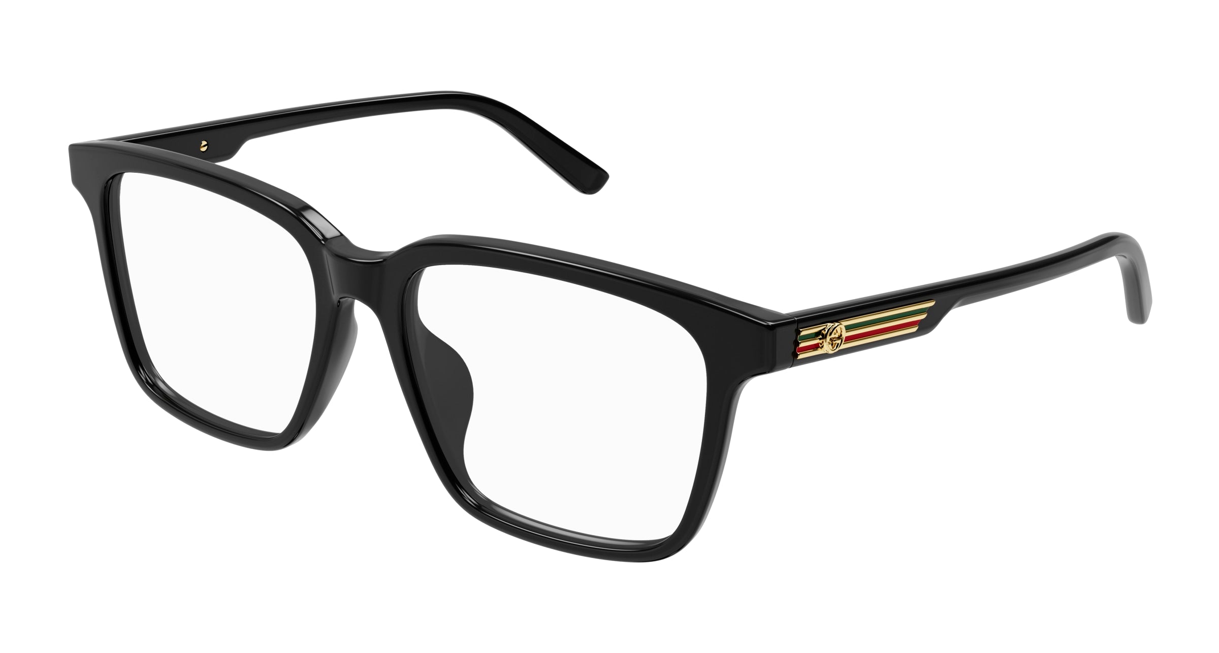 Gucci Uomo Gucci GG1293OA 001 Montature da vista Acetato Nero Squadrata Gucci Uomo Gucci GG1293OA 001 Montature da vista Acetato Nero Squadrata