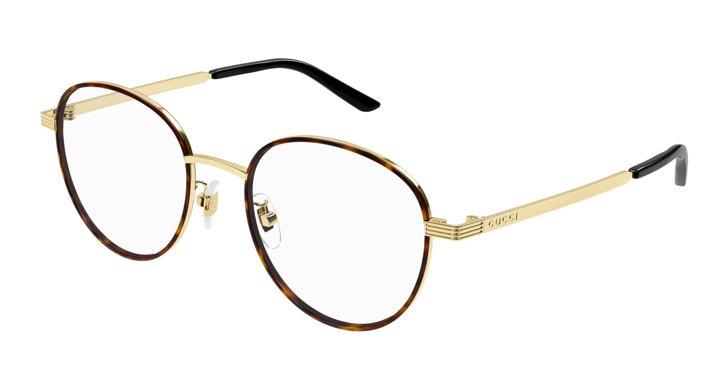 Gucci Uomo Gucci GG1353OA 002 Montature da vista Metallo Oro Rotonda Gucci Uomo Gucci GG1353OA 002 Montature da vista Metallo Oro Rotonda