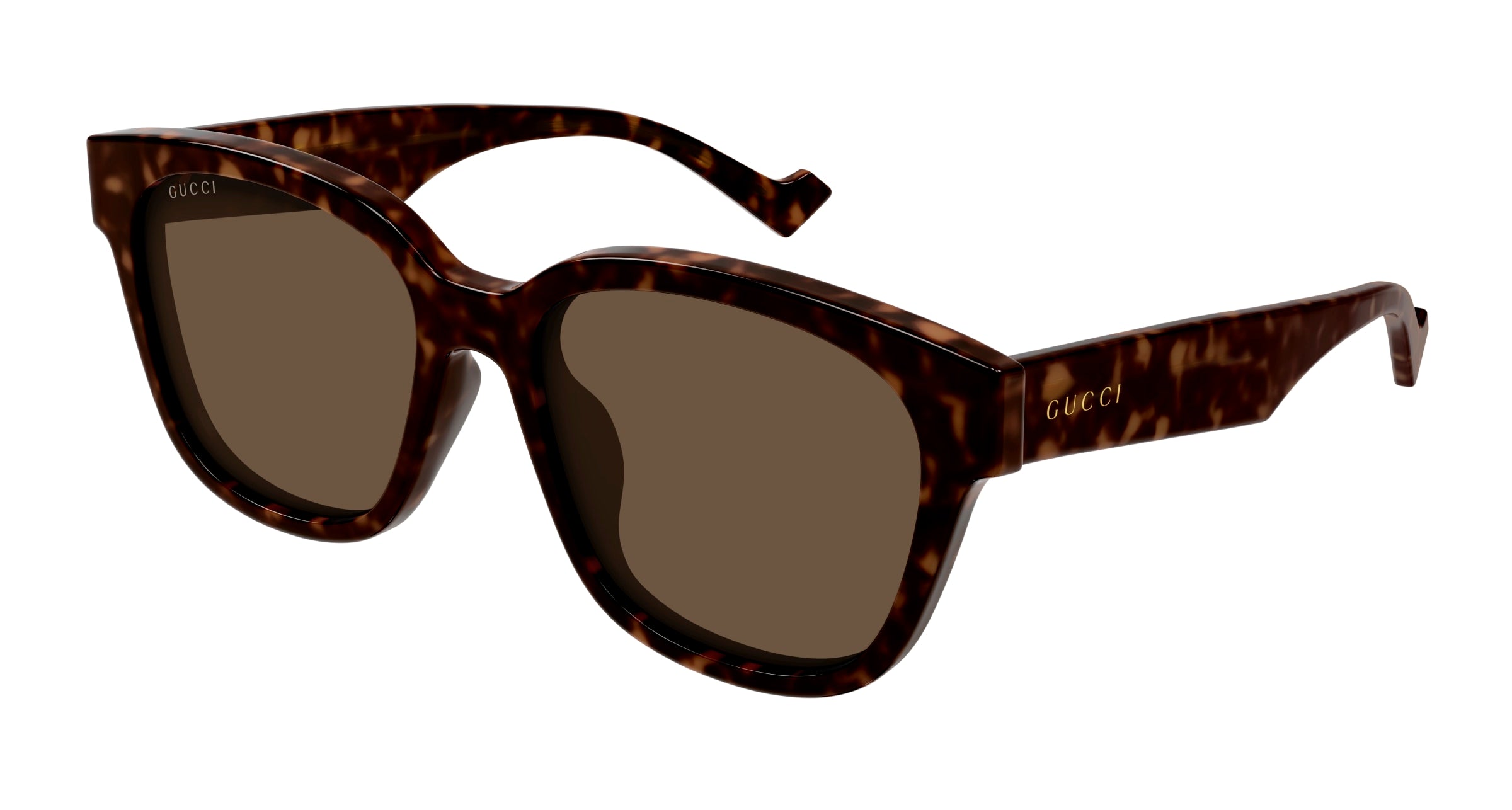 Gucci Uomo Gucci GG1430SK 002 Occhiali da sole Acetato Havana Marrone Squadrata Gucci Uomo Gucci GG1430SK 002 Occhiali da sole Acetato Havana Marrone Squadrata