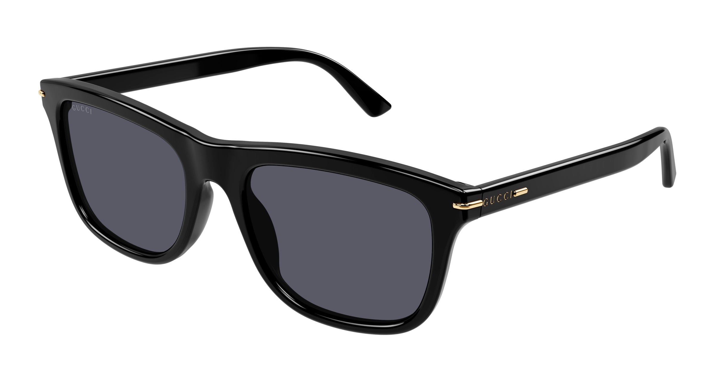 Gucci Uomo Gucci GG1444S 001 Occhiali da sole Acetato Nero Grigio Squadrata Gucci Uomo Gucci GG1444S 001 Occhiali da sole Acetato Nero Grigio Squadrata