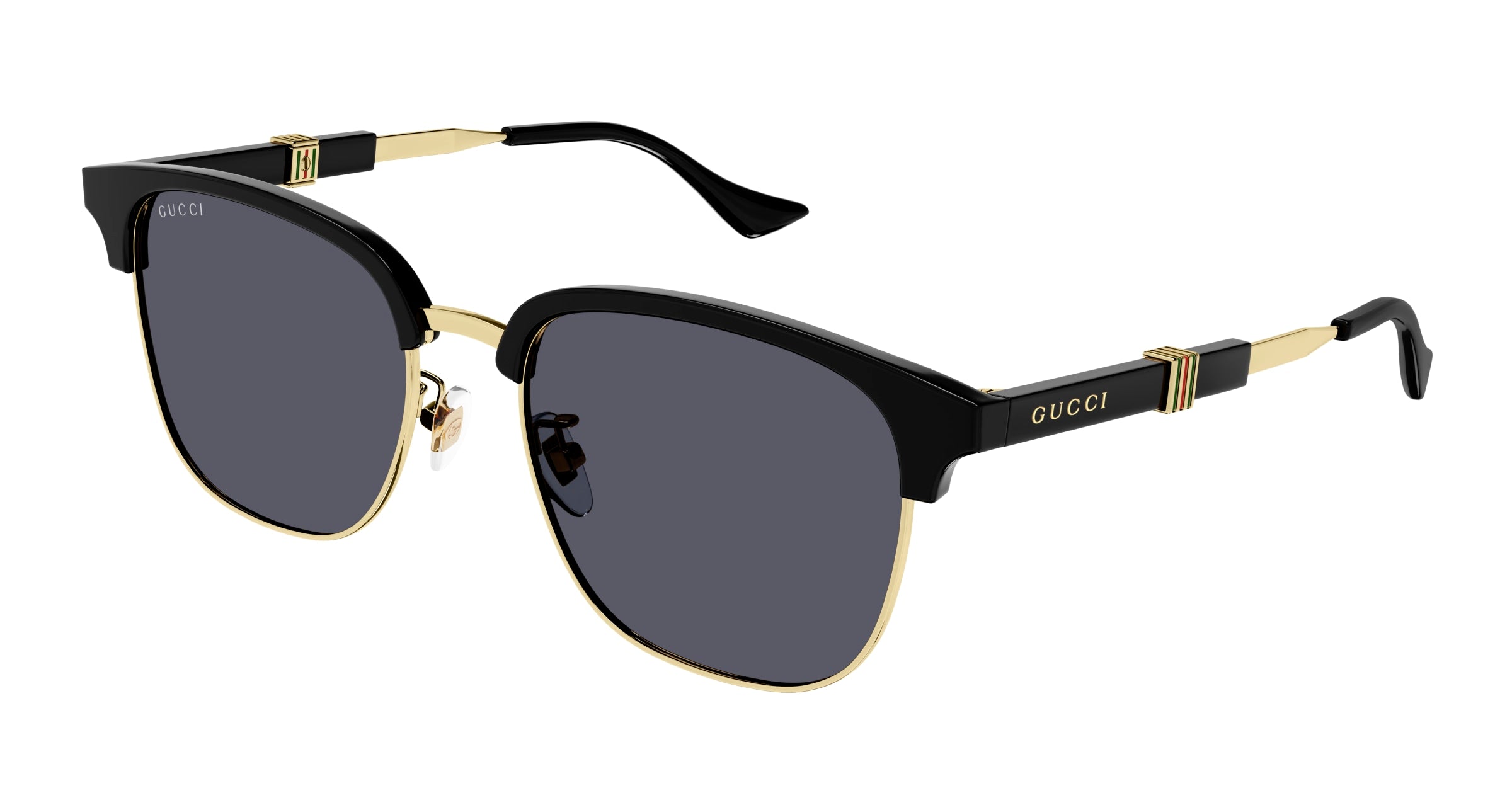 Gucci Uomo Gucci GG1499SK 001 Occhiali da sole Metallo Oro Grigio Rotonda Gucci Uomo Gucci GG1499SK 001 Occhiali da sole Metallo Oro Grigio Rotonda