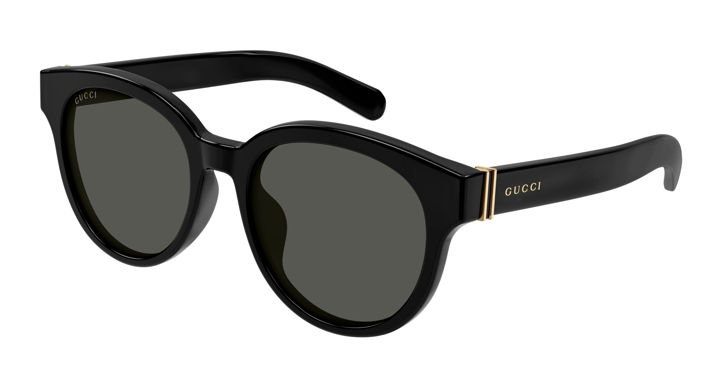 Gucci Uomo Gucci GG1511SK 001 Occhiali da sole Acetato Nero Grigio Rotonda Gucci Uomo Gucci GG1511SK 001 Occhiali da sole Acetato Nero Grigio Rotonda
