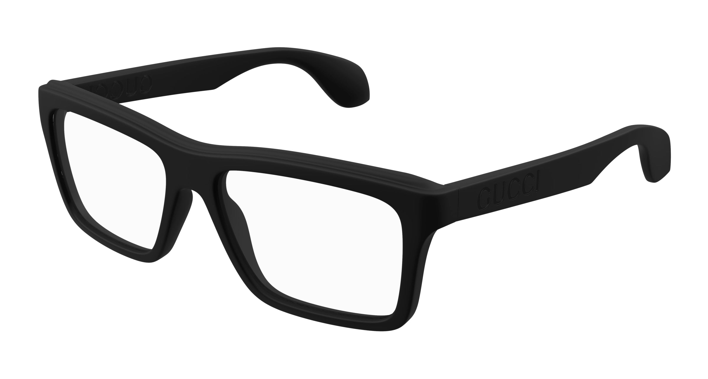 Gucci Uomo Gucci GG1573O 001 Montature da vista Iniettato Nero Squadrata Gucci Uomo Gucci GG1573O 001 Montature da vista Iniettato Nero Squadrata