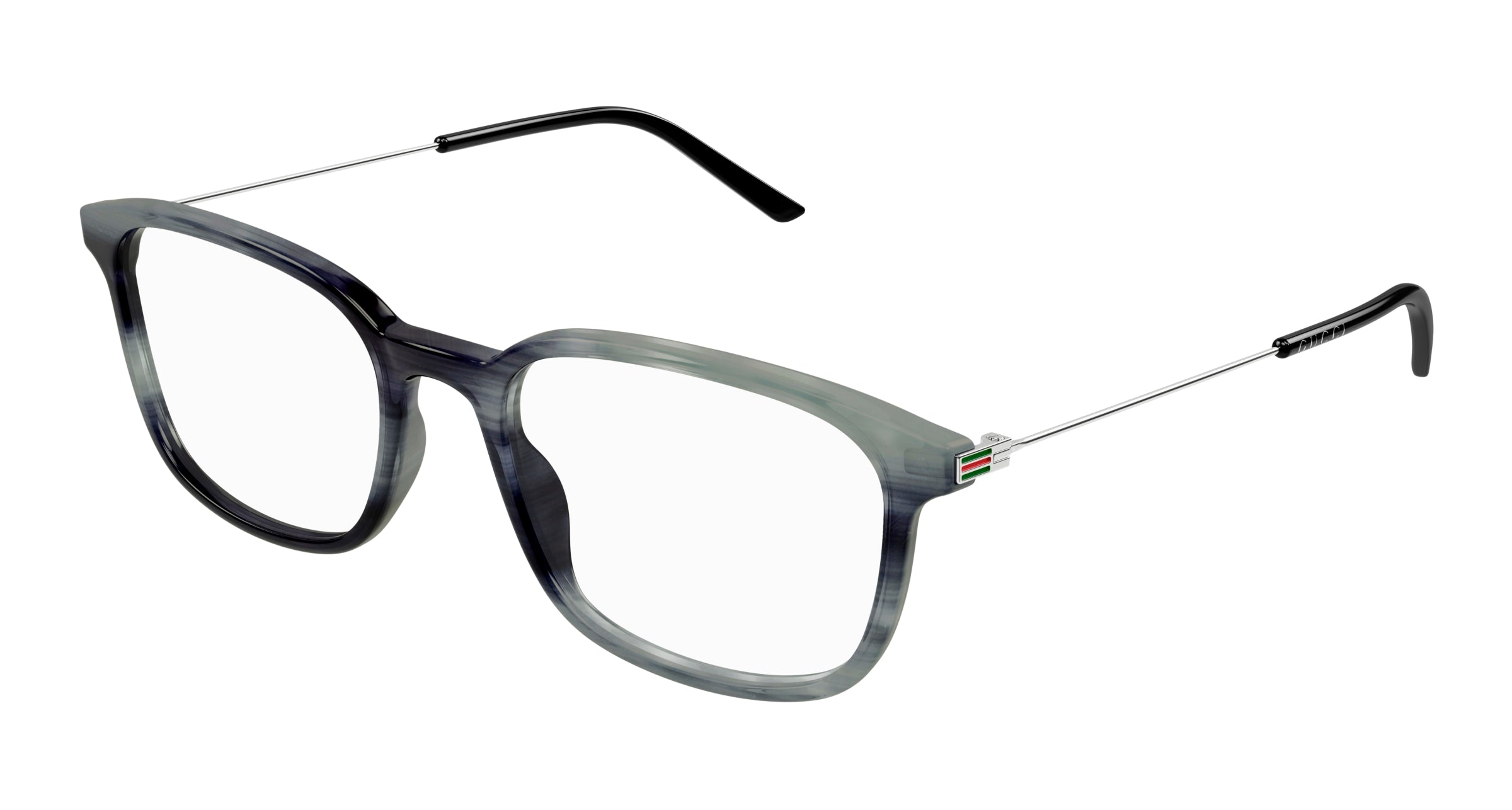 Gucci Uomo Gucci GG1577O 003 Montature da vista Acetato Grigio Trasparente Squadrata Gucci Uomo Gucci GG1577O 003 Montature da vista Acetato Grigio Trasparente Squadrata