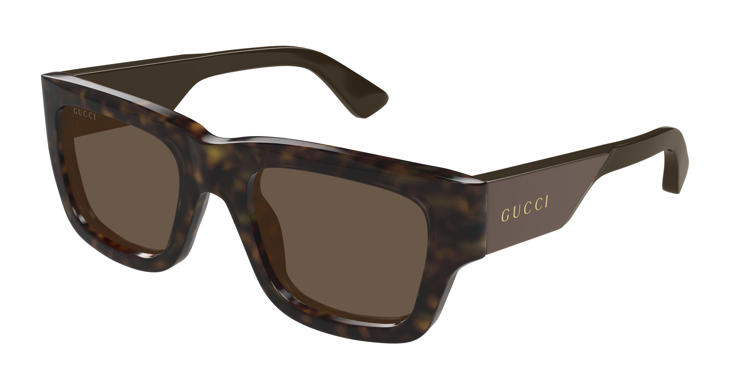 Gucci Uomo Gucci GG1668S 005 Occhiali da sole Acetato Havana Marrone Squadrata Gucci Uomo Gucci GG1668S 005 Occhiali da sole Acetato Havana Marrone Squadrata