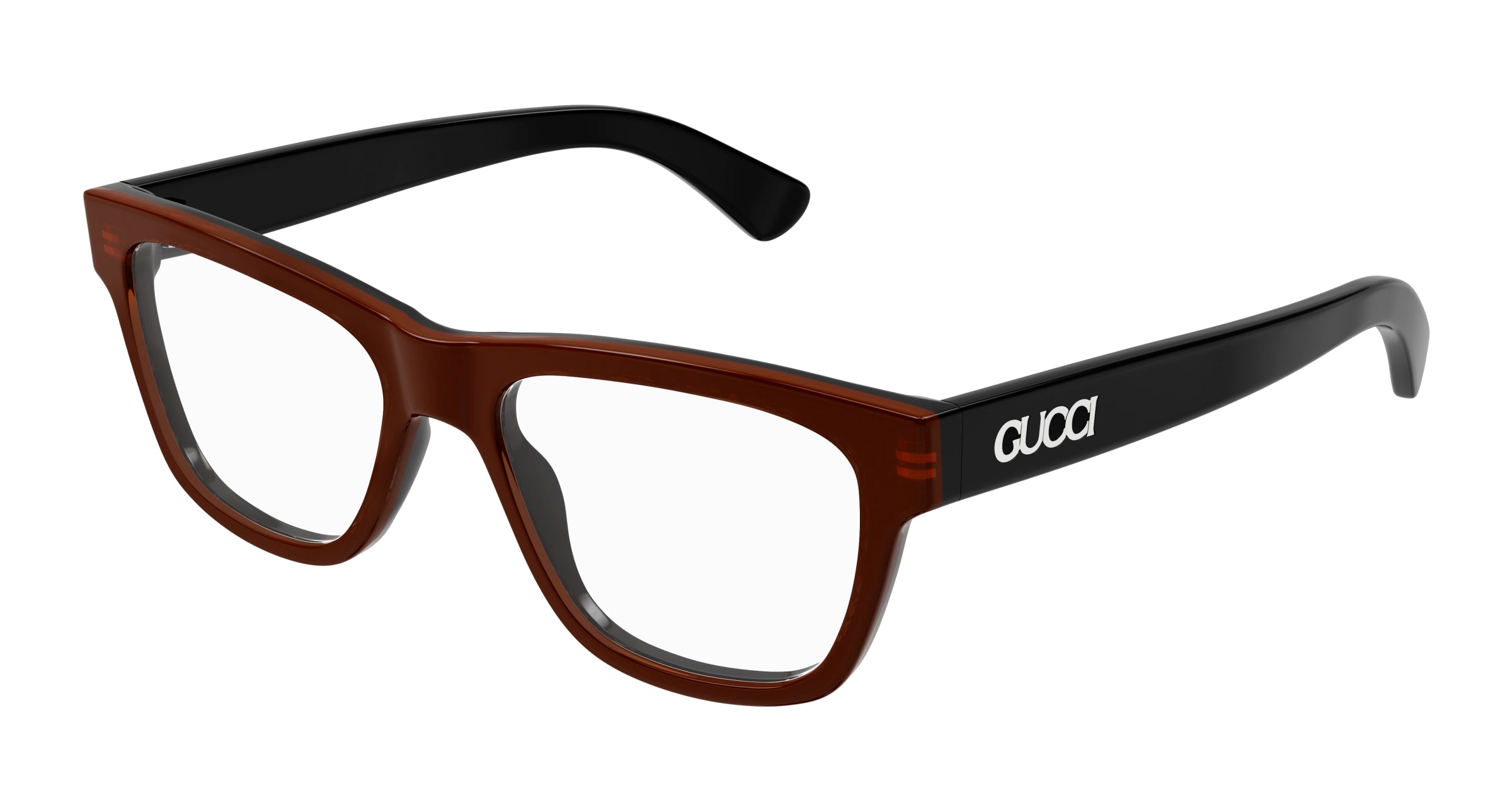 Gucci Uomo Gucci GG1795O 003 Montature da vista Acetato Nero Trasparente Squadrata Gucci Uomo Gucci GG1795O 003 Montature da vista Acetato Nero Trasparente Squadrata