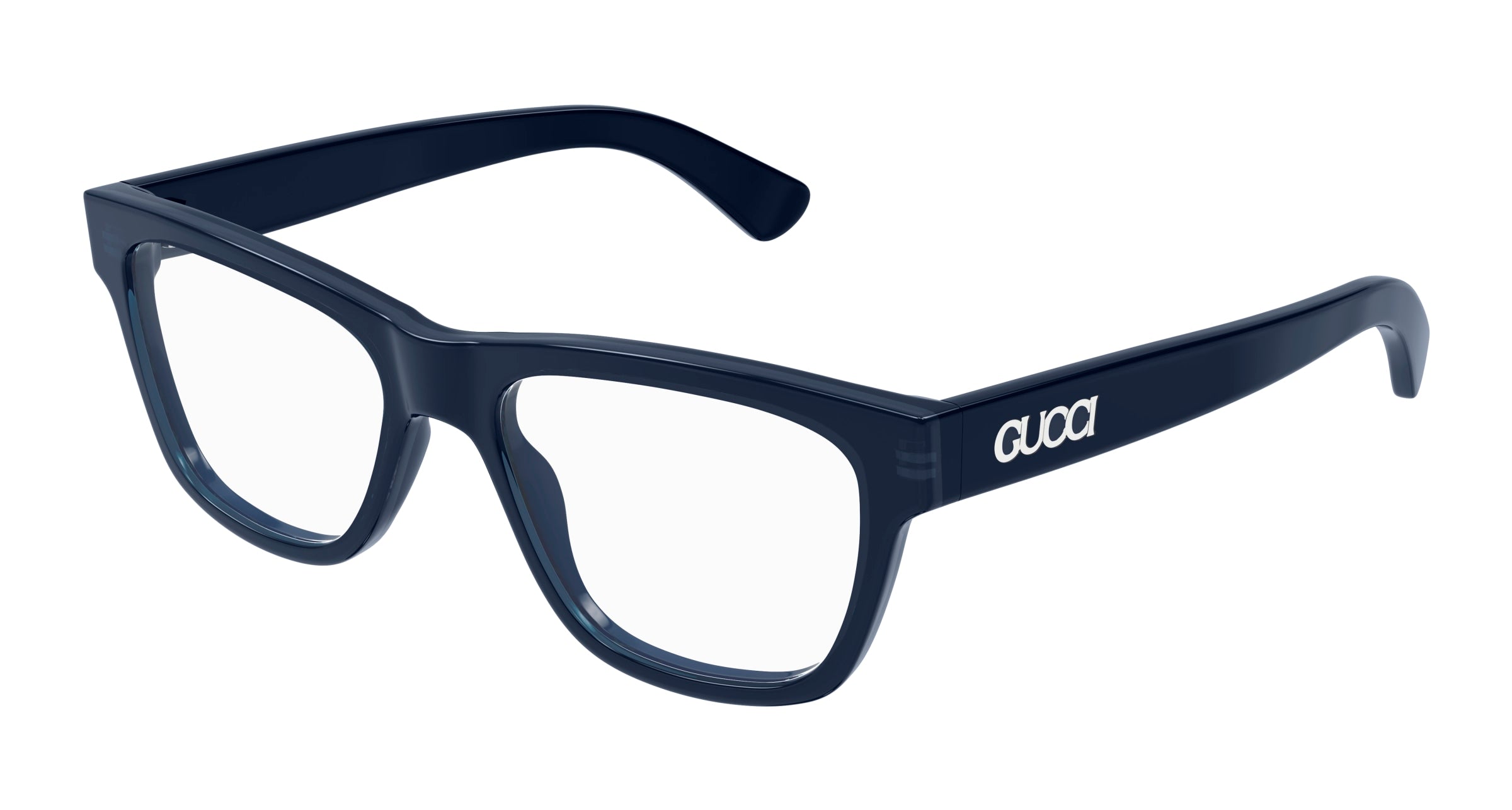 Gucci Uomo Gucci GG1795O 004 Montature da vista Acetato Blu Squadrata Gucci Uomo Gucci GG1795O 004 Montature da vista Acetato Blu Squadrata
