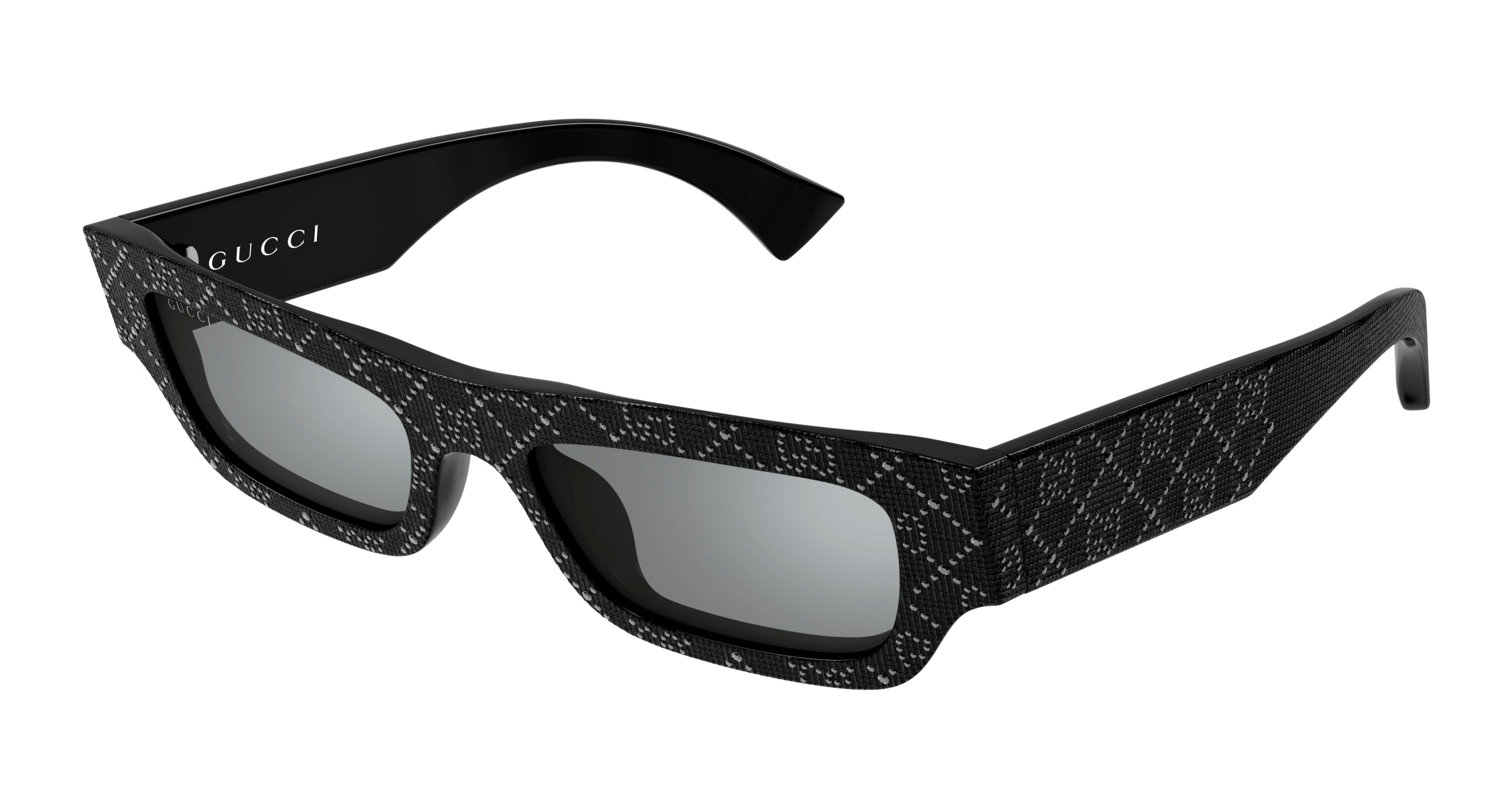 Gucci Uomo Gucci GG1839S 006 Occhiali da sole Acetato Nero Grigio Squadrata Gucci Uomo Gucci GG1839S 006 Occhiali da sole Acetato Nero Grigio Squadrata