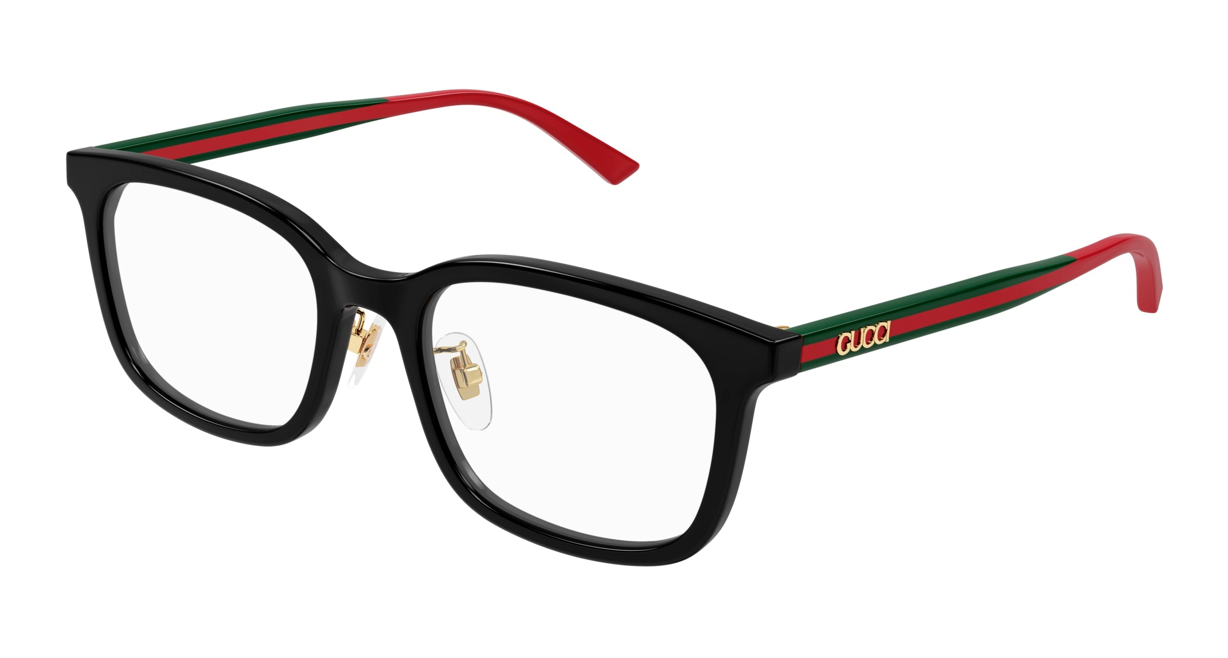 Gucci Uomo Gucci GG1873OK 001 Montature da vista Acetato Nero Trasparente Squadrata Gucci Uomo Gucci GG1873OK 001 Montature da vista Acetato Nero Trasparente Squadrata