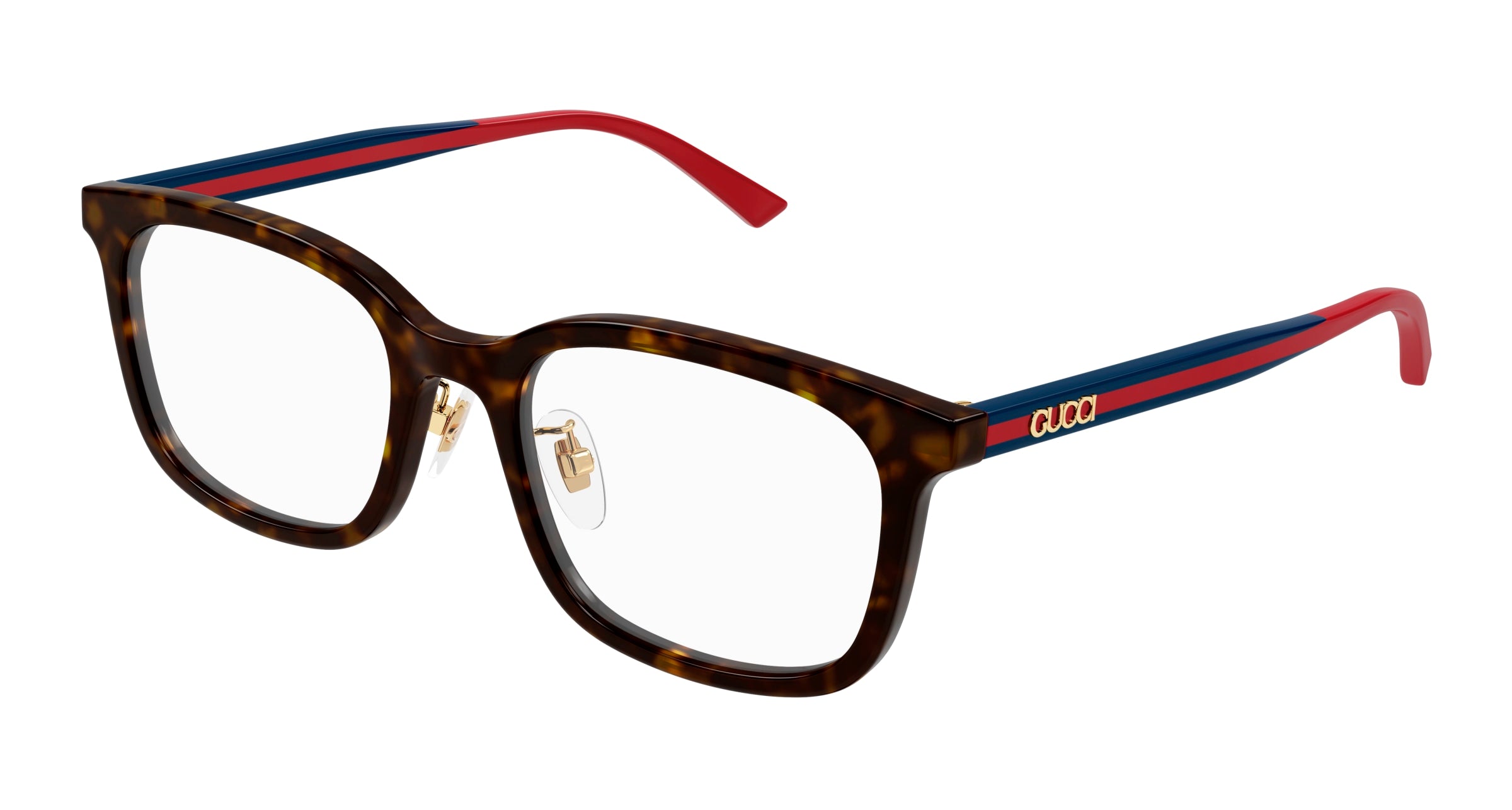 Gucci Uomo Gucci GG1873OK 002 Montature da vista Acetato Havana Trasparente Squadrata Gucci Uomo Gucci GG1873OK 002 Montature da vista Acetato Havana Trasparente Squadrata
