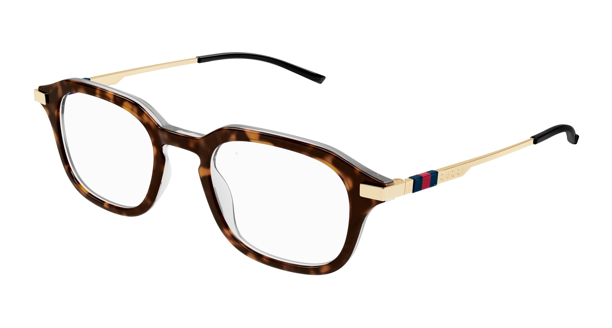 Gucci Uomo Gucci GG1891O 002 Montature da vista Acetato Havana Trasparente Squadrata Gucci Uomo Gucci GG1891O 002 Montature da vista Acetato Havana Trasparente Squadrata