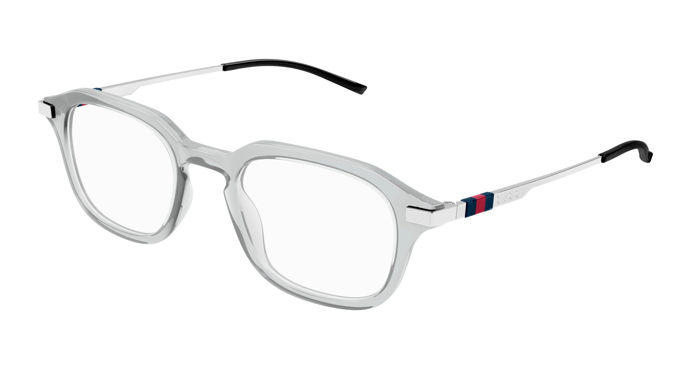 Gucci Uomo Gucci GG1891O 003 Montature da vista Acetato Grigio Trasparente Squadrata Gucci Uomo Gucci GG1891O 003 Montature da vista Acetato Grigio Trasparente Squadrata