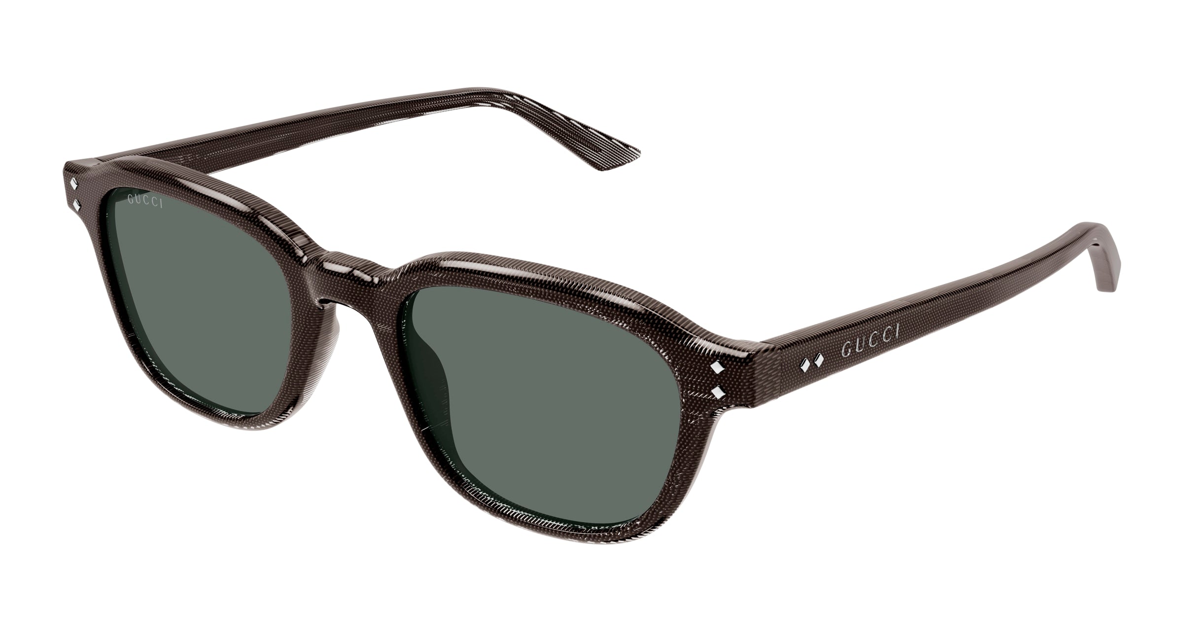 Gucci Uomo Gucci GG1892S 003 Occhiali da sole Acetato Marrone Grigio Rotonda